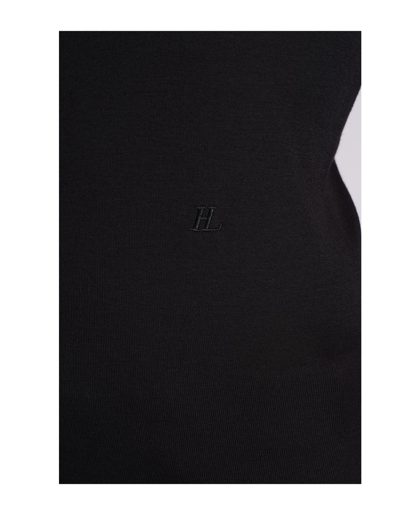 Helmut Lang Knitwear In Black Modal - black