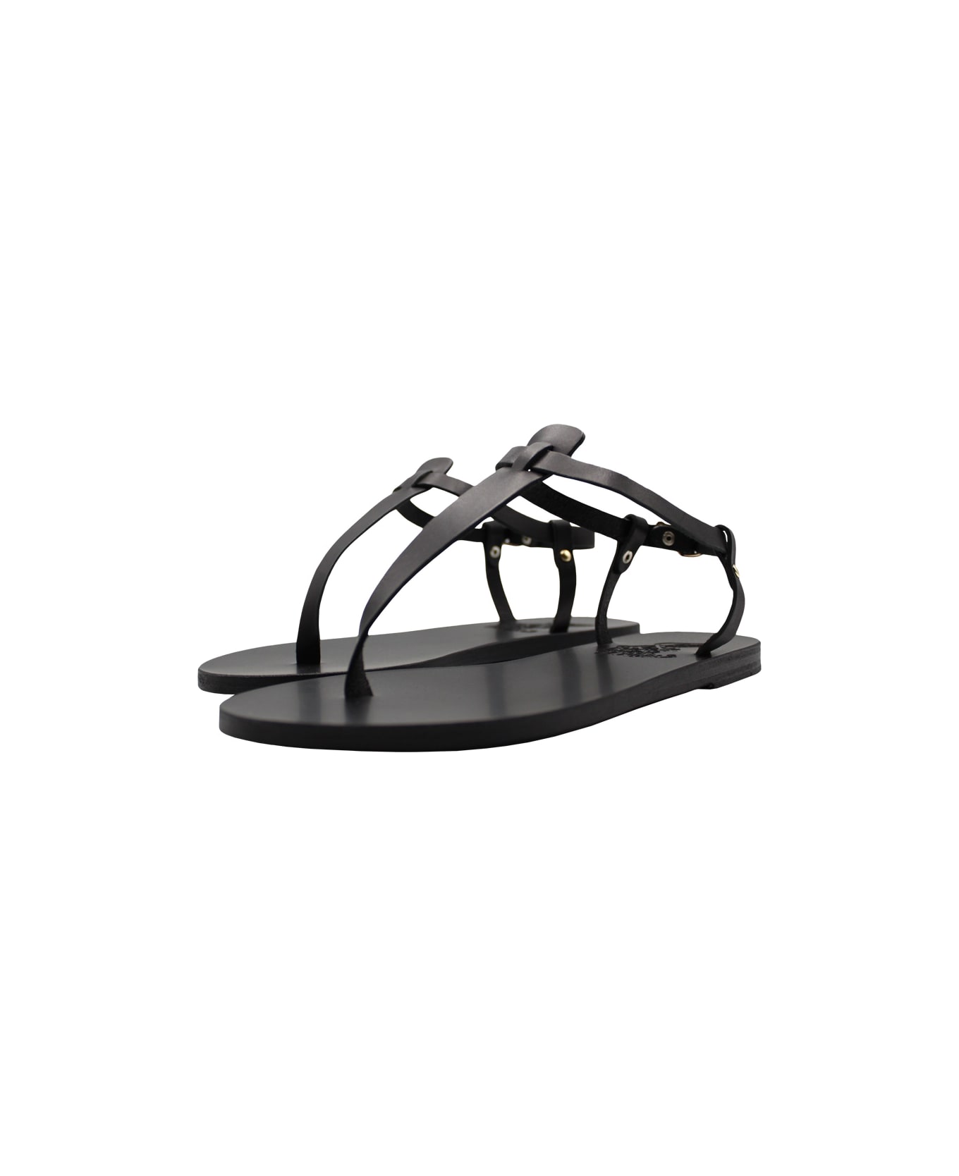 Ancient Greek Sandals Lito Sandals - Black