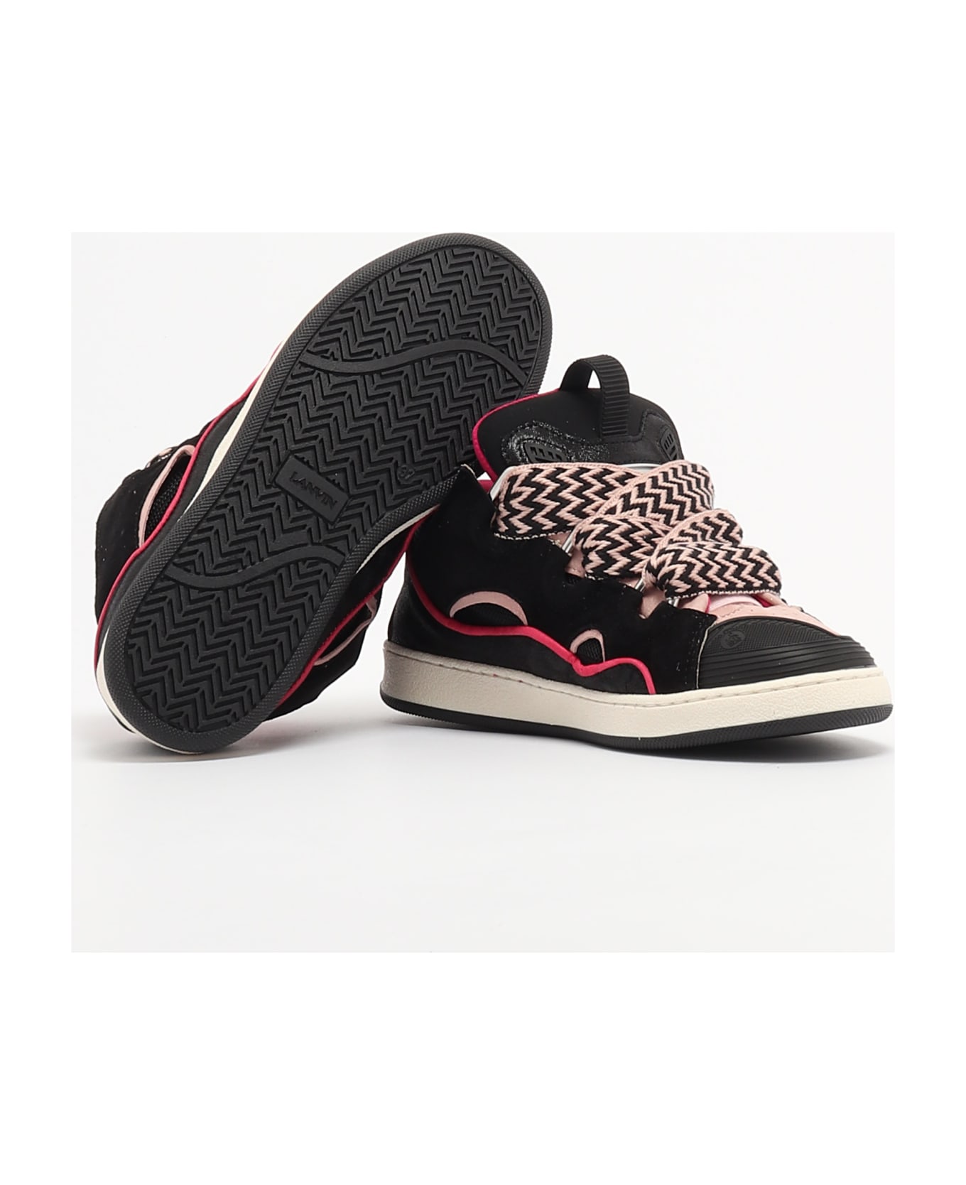 Lanvin Sneakers Sneaker - NERO-FUXIA