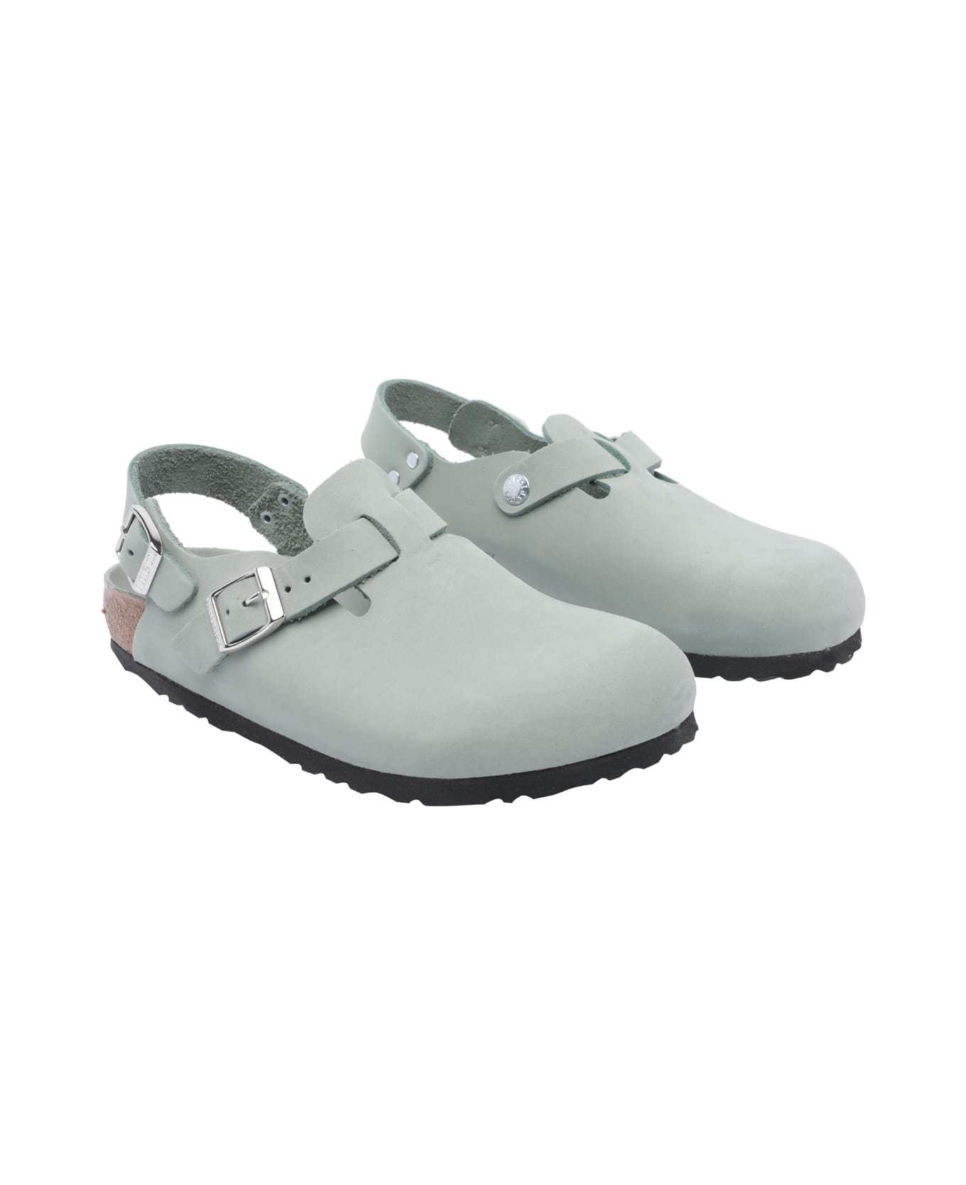 Birkenstock Tokio Mules - Green