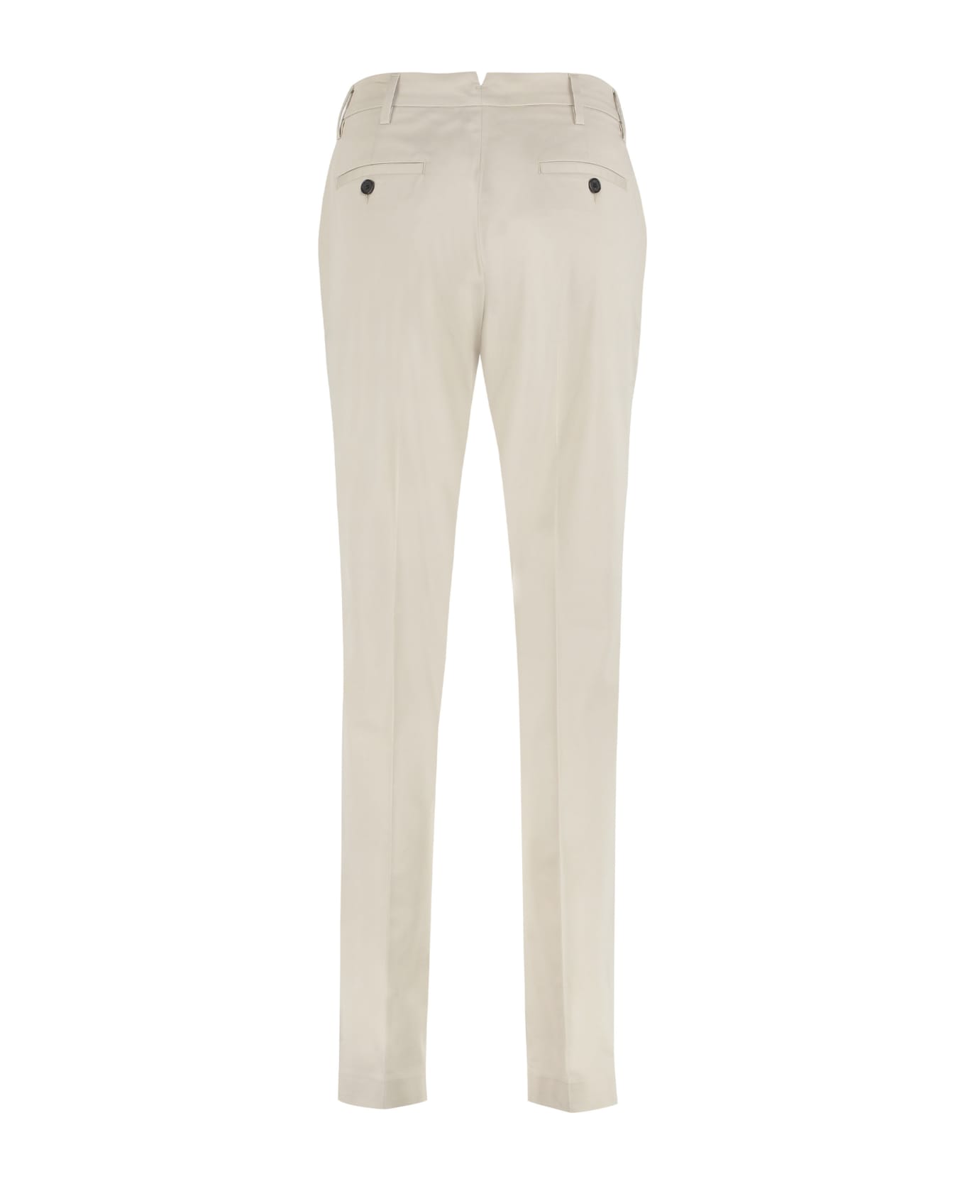 Department Five Stretch Cotton Trousers - Beige