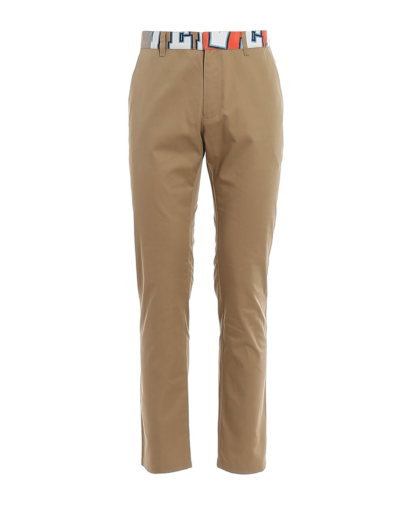 Versace Compilation Chino Trousers - Beige