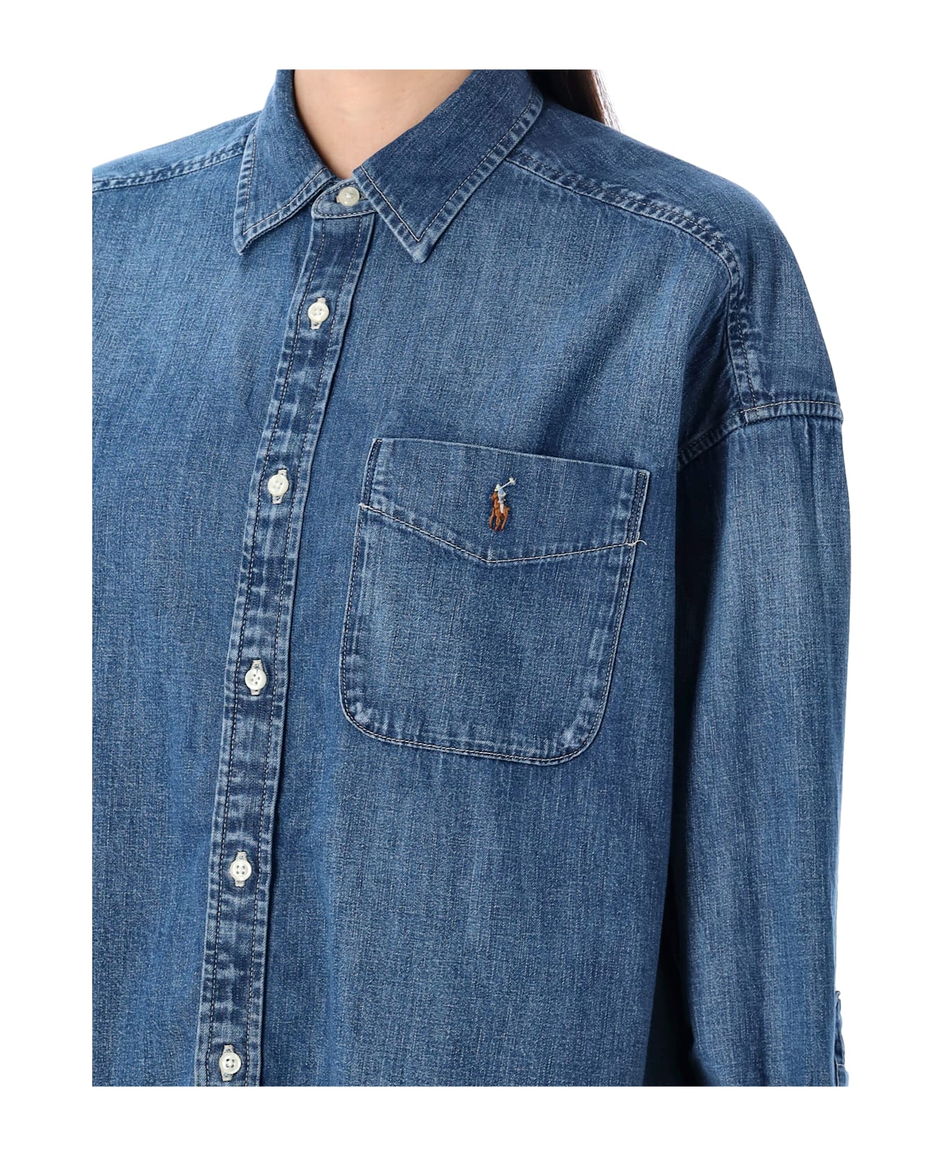 Polo Ralph Lauren Denim Overshirt - GOLFITO WASH