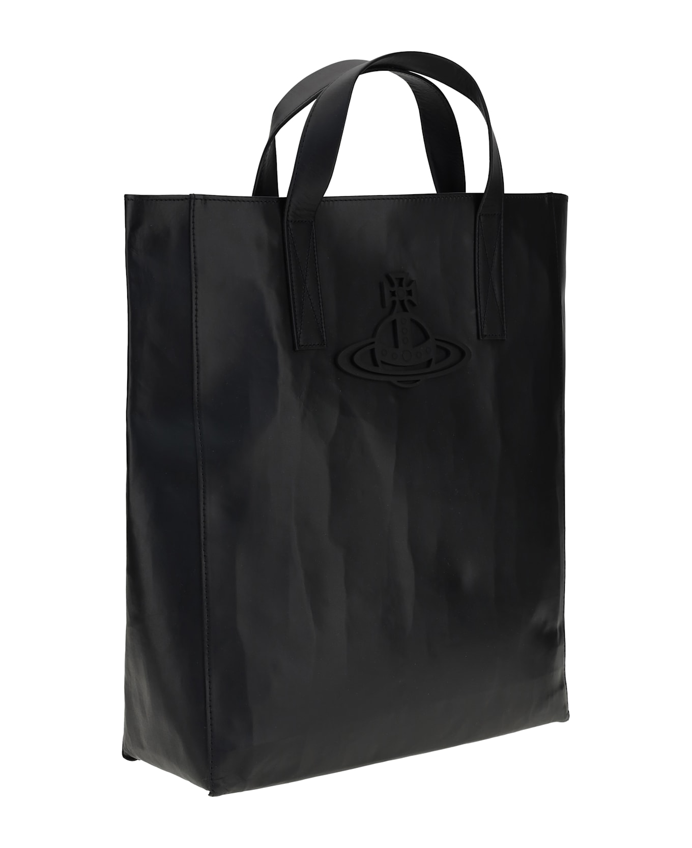 Vivienne Westwood Sarah Medium Tote - BLACK