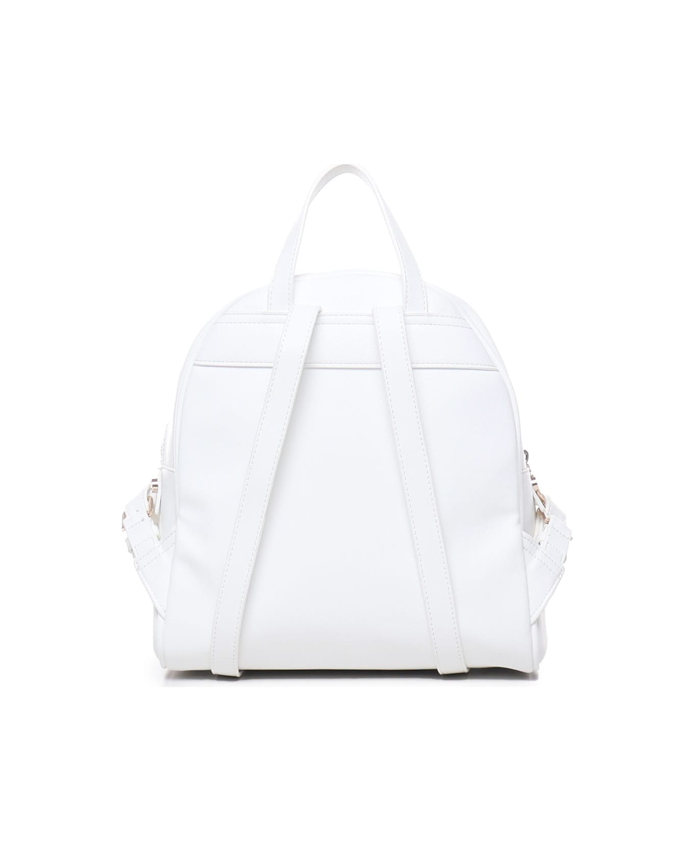 V73 Echo Backpack With Embroidered Logo - White