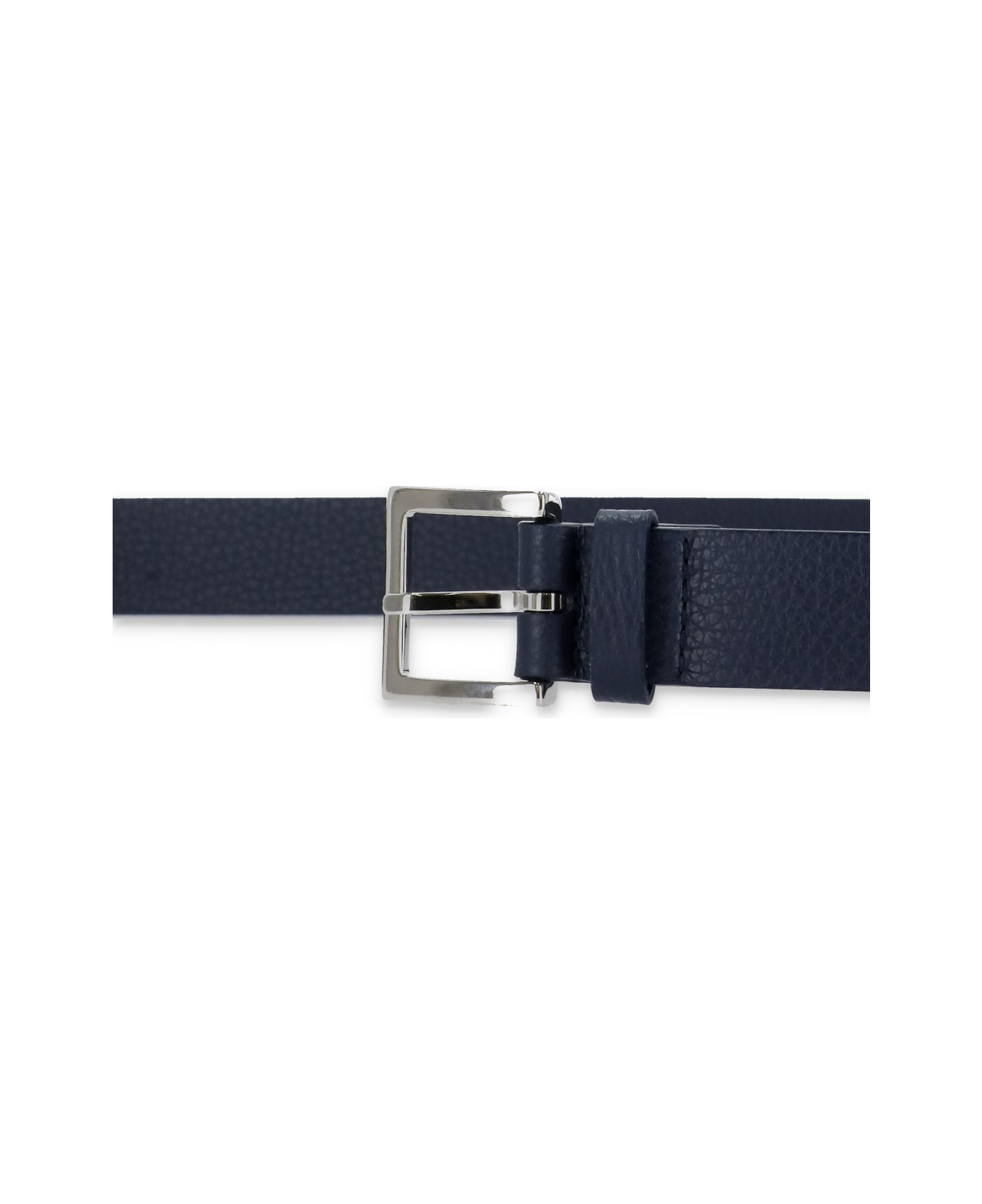 Orciani Leather Belt - Blue ベルト