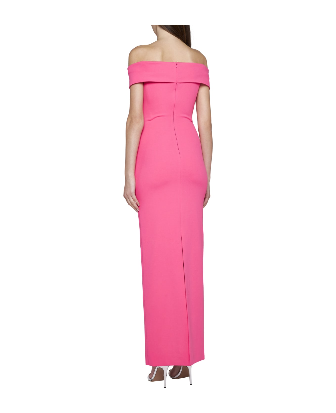 Solace London Ines Maxi Dress - Ultra pink