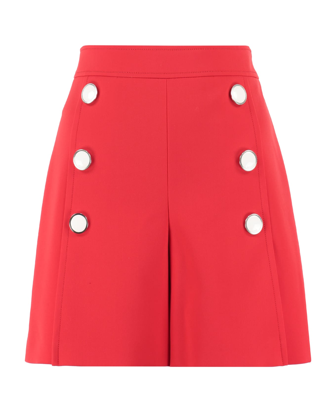Boutique Moschino High-rise Shorts - red