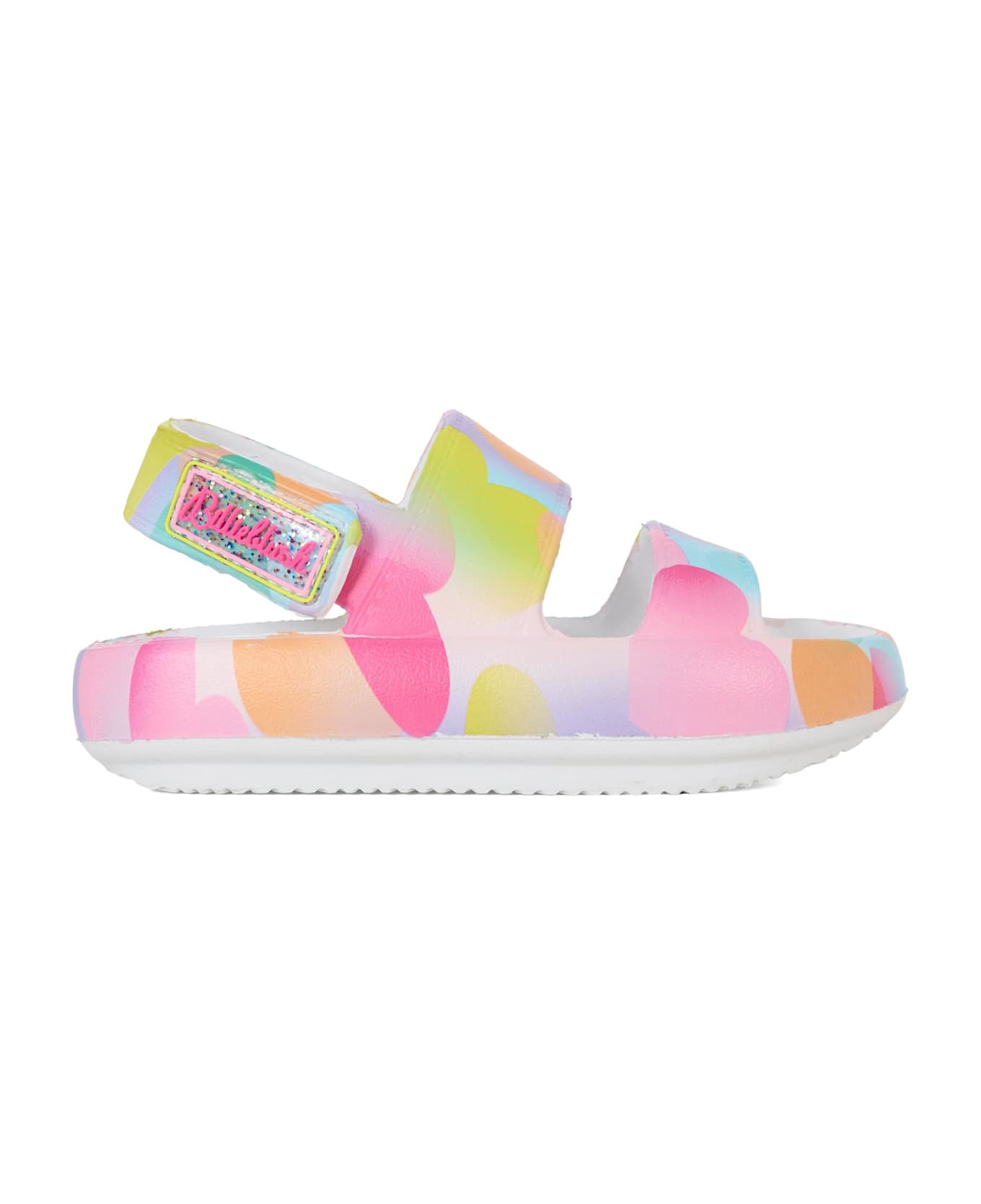 Billieblush Multicolor Sandals For Girl With Hearts - Multicolor