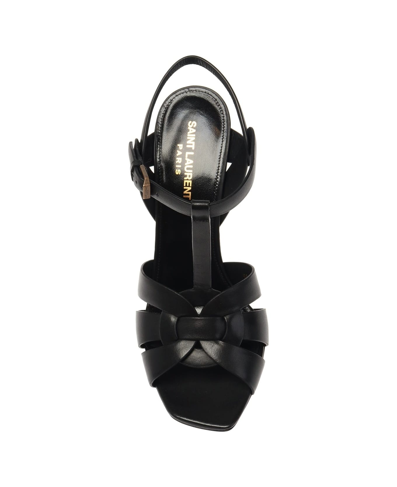 Saint Laurent Tribute Sandals - Black