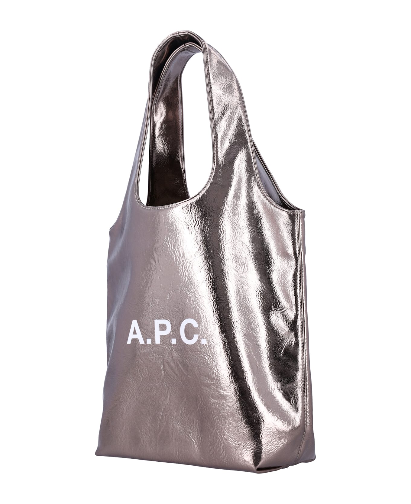 A.P.C. Ninon Small Tote Bag - DARK SILVER
