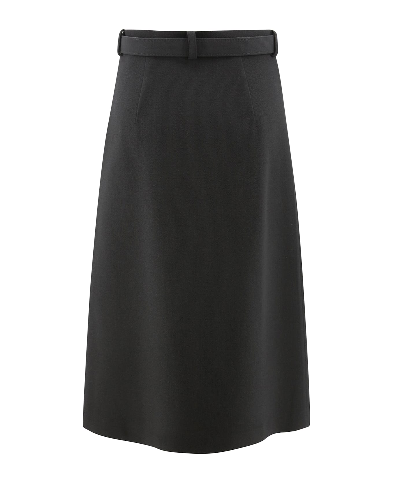 Parosh Midi Skirt - Black