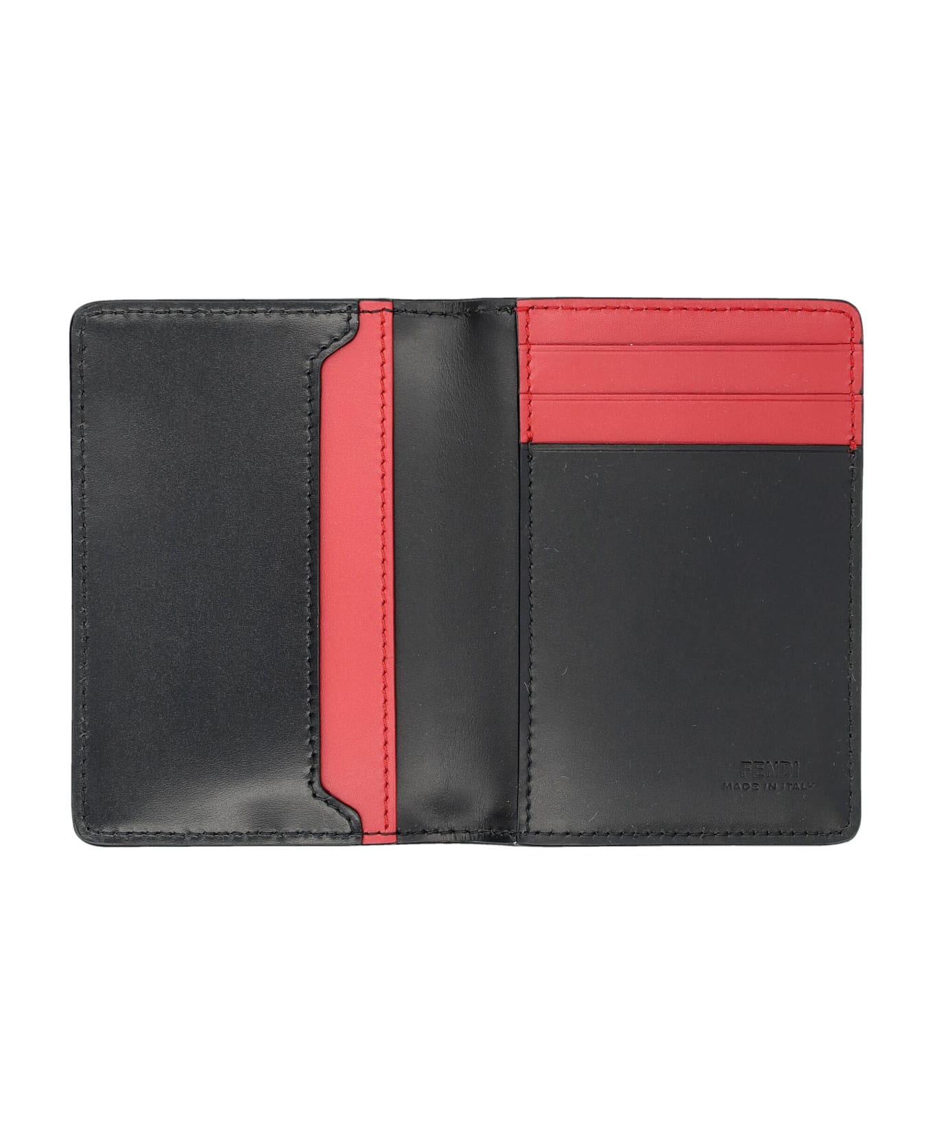 Fendi Shadow Card Holder - Black