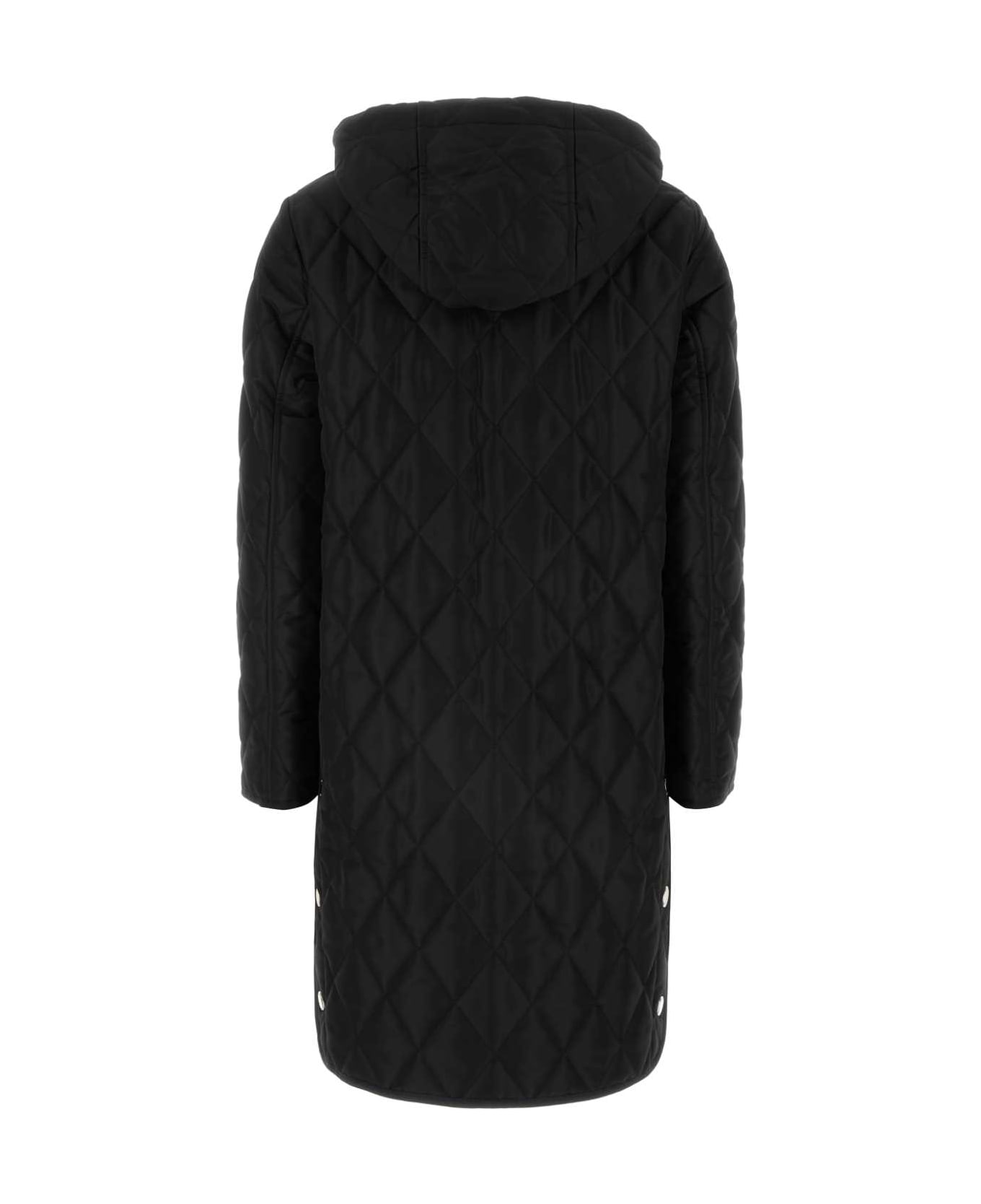 Burberry Black Nylon Padded Jacket - BLACK