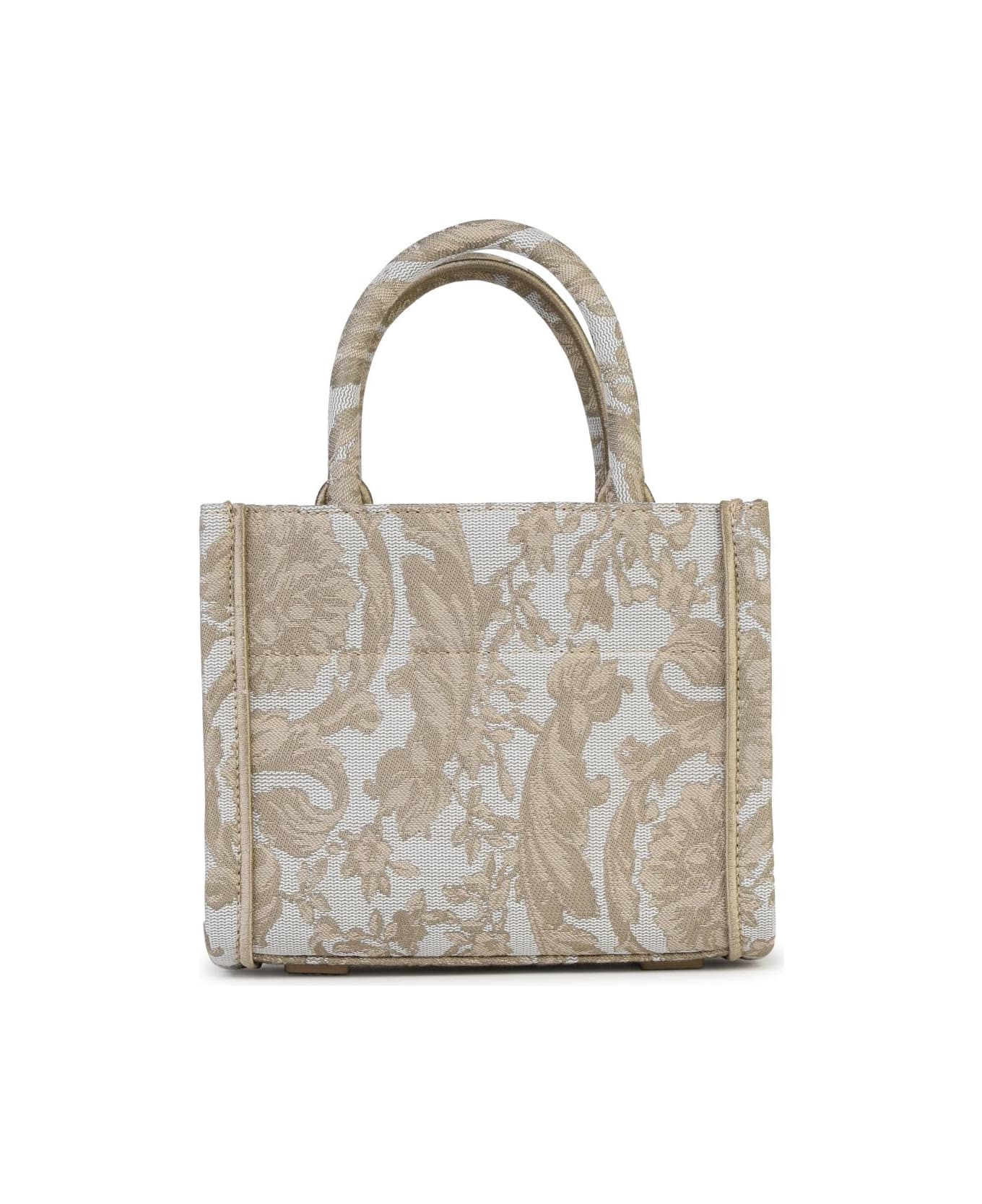 Versace Small 'athena Barocco' Beige Bag - Beige トートバッグ