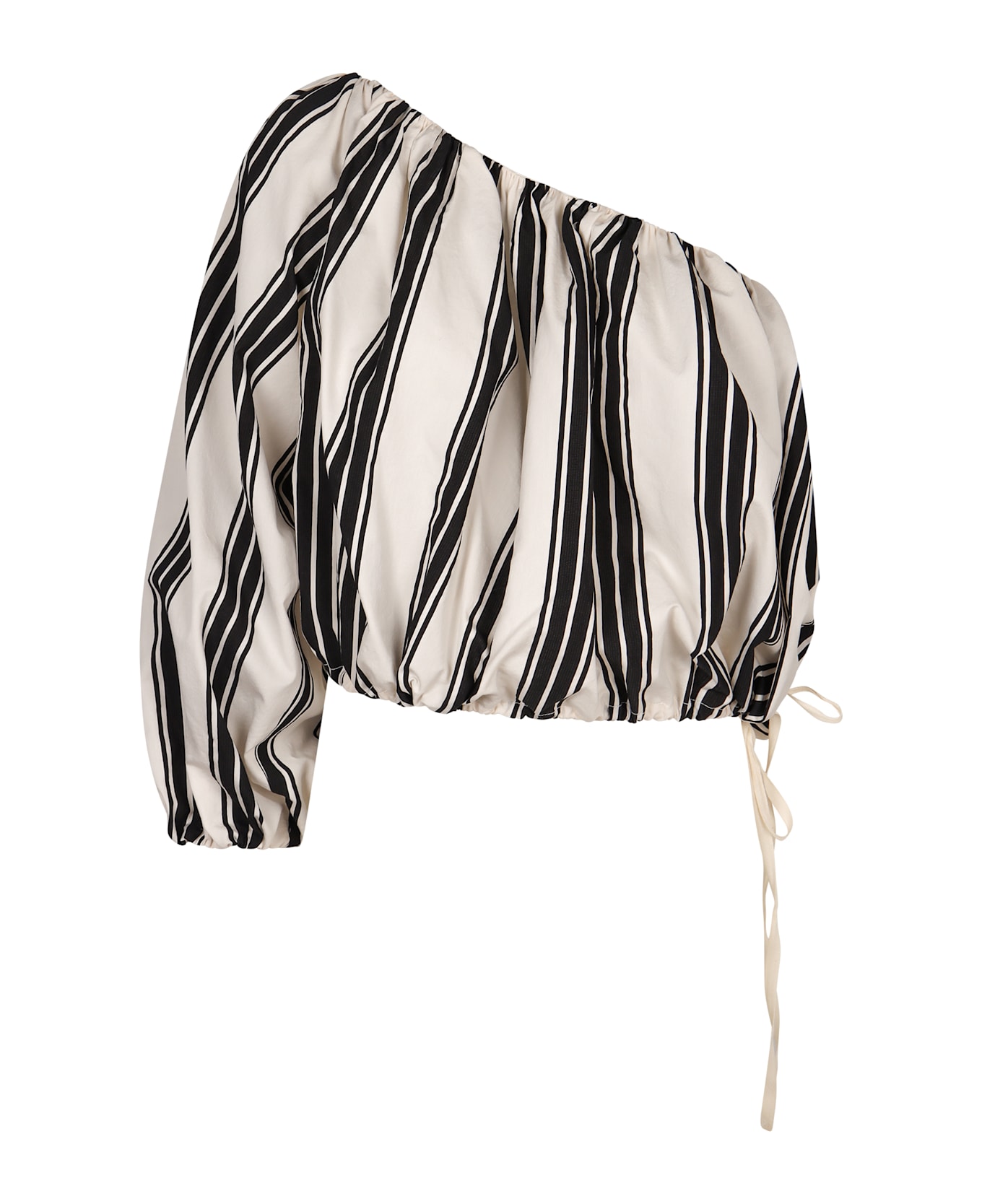 Philosophy di Lorenzo Serafini One-shoulder Top - Ivory