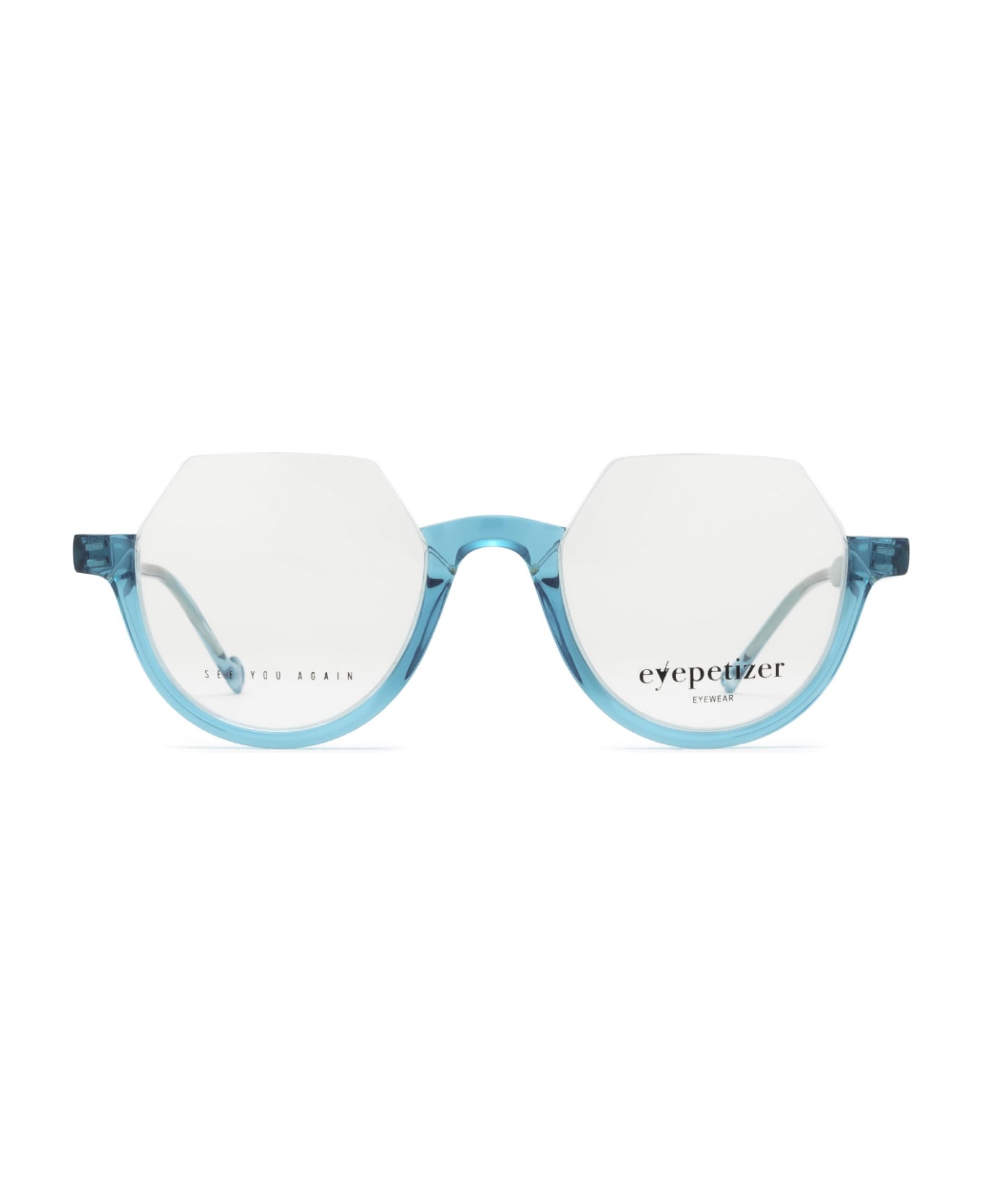 Eyepetizer Mary Teal Blue Glasses - Teal Blue
