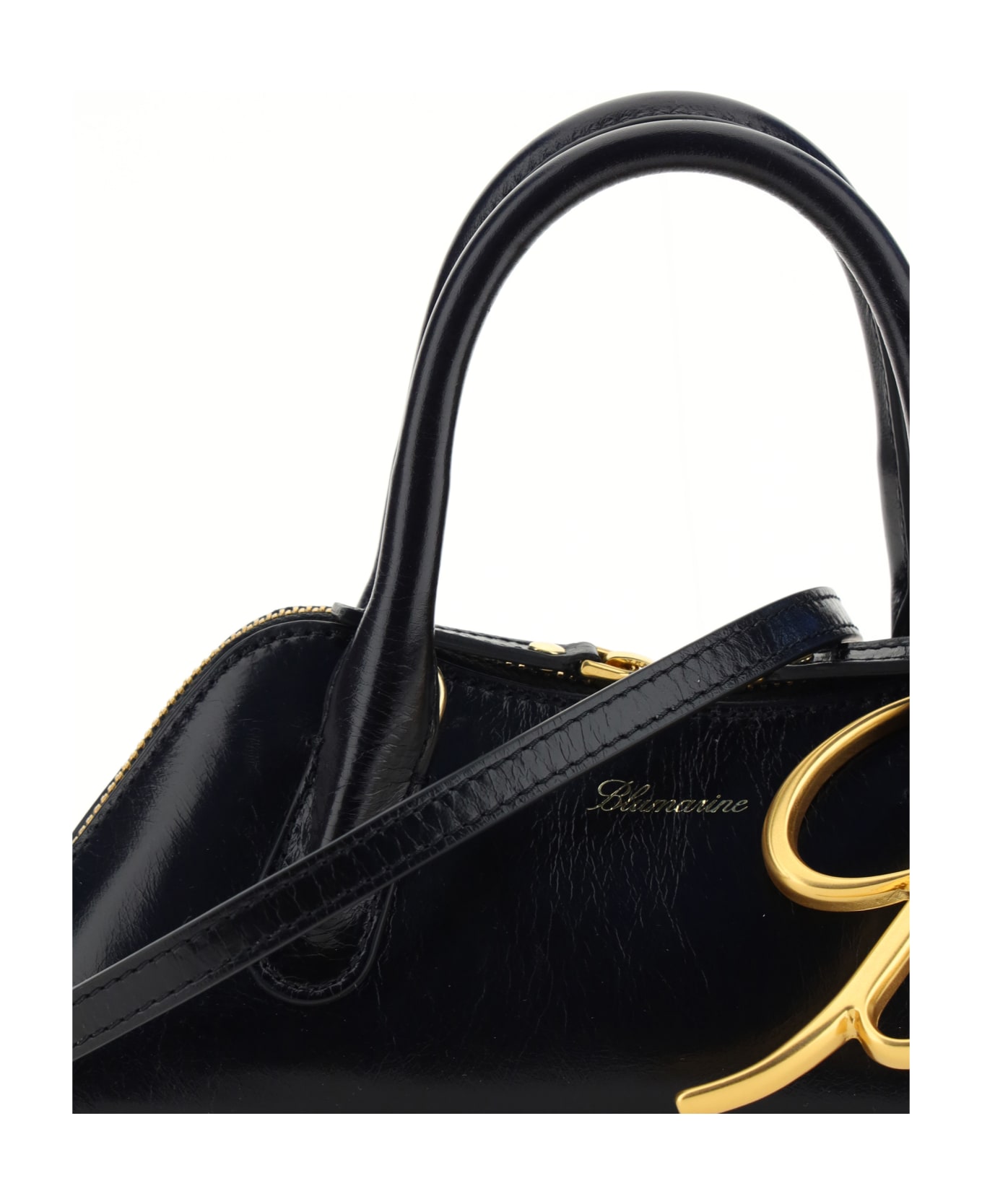 Blumarine Baguette Mini Handbag - Nero トートバッグ