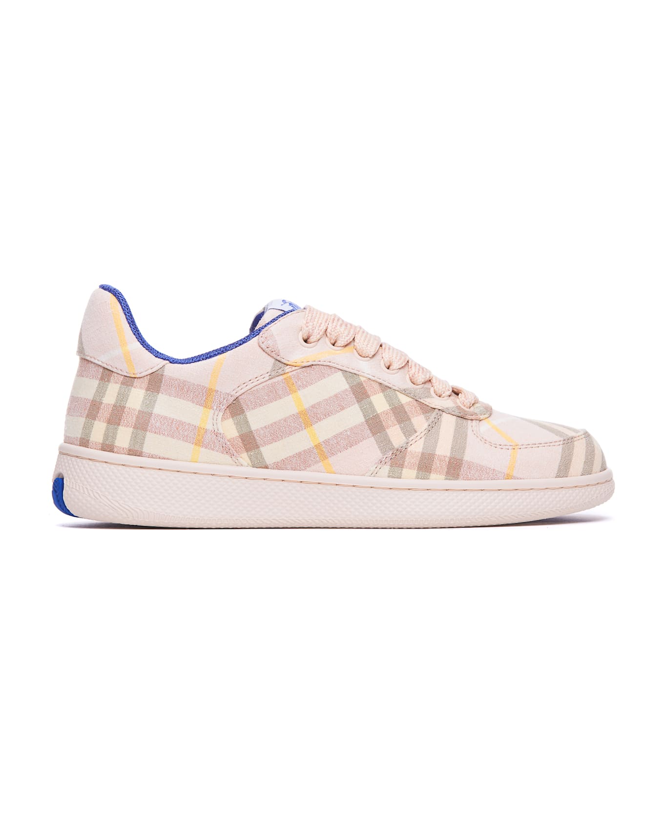 Burberry Terrace Check Sneakers - Beige