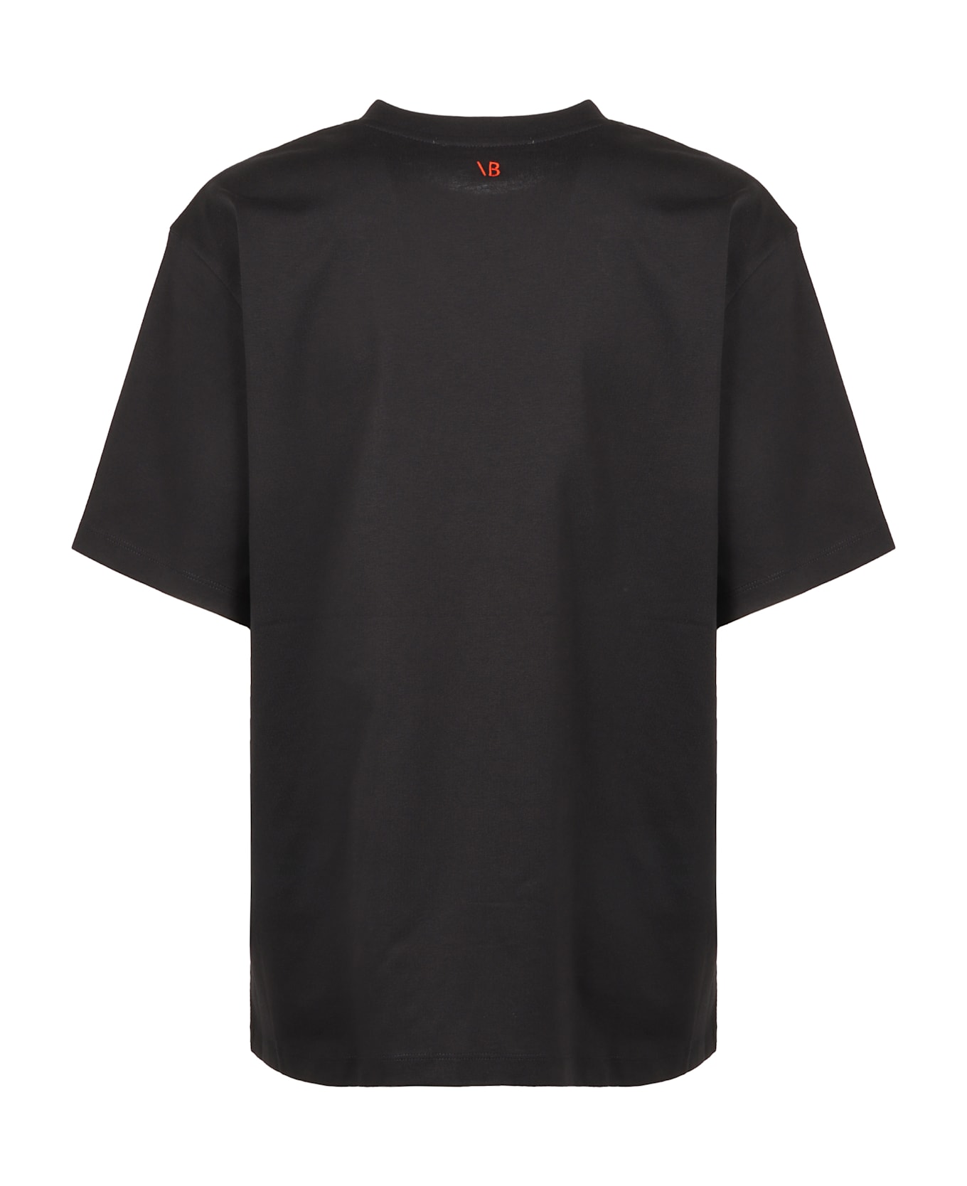 Victoria Beckham Cotton Crew-neck T-shirt - black