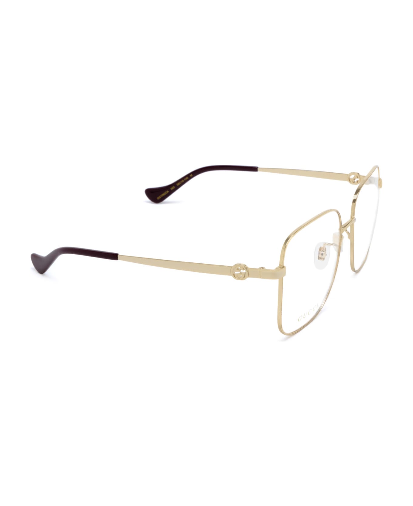 Gucci Eyewear Gg1092oa Gold Glasses - Gold