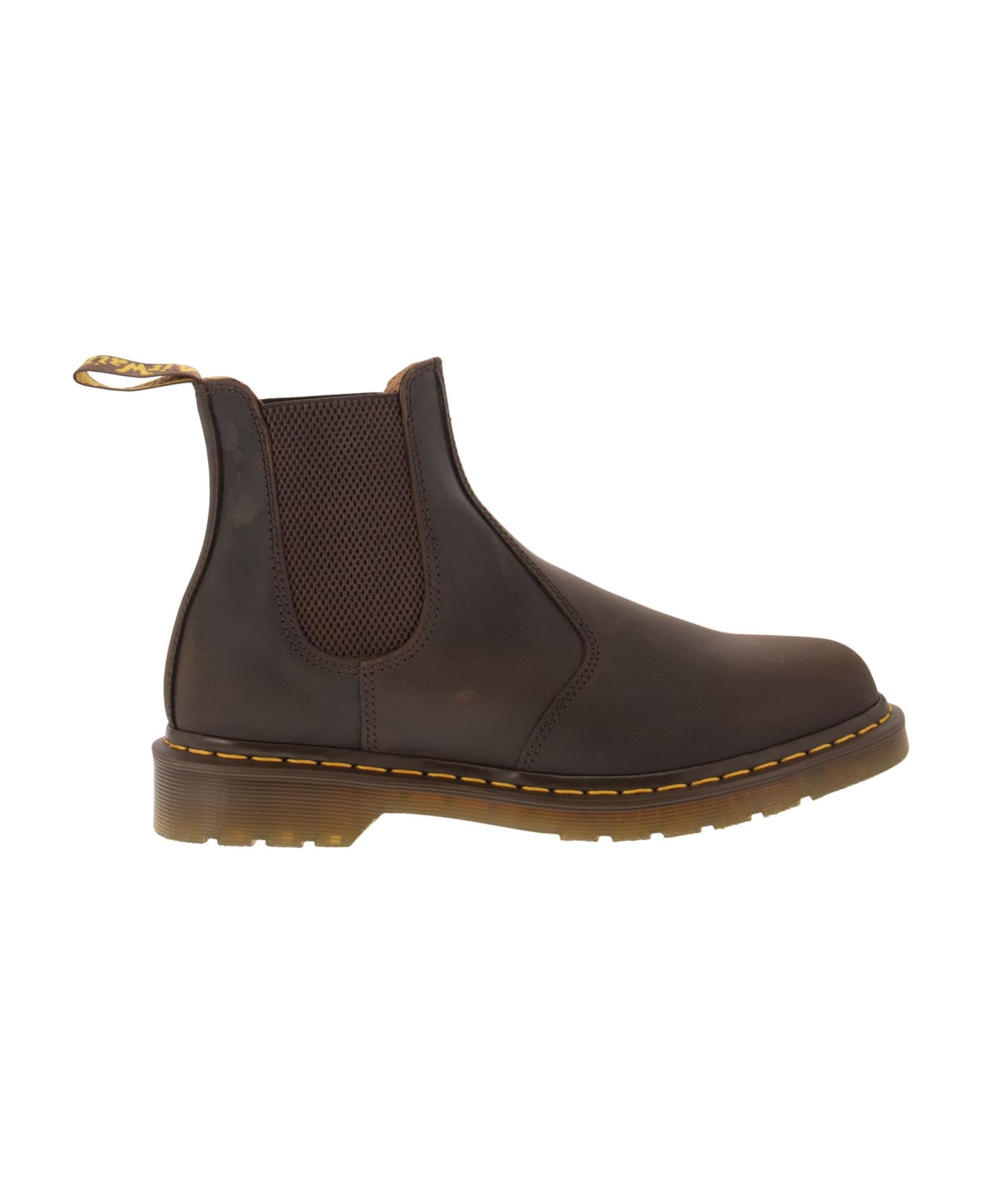 Dr. Martens 2976 Crazy Horse Chelsea Boot - Brown