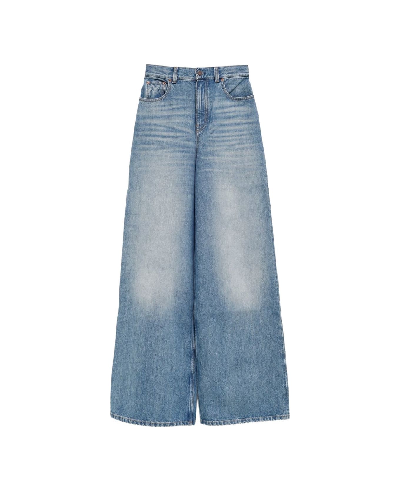 Chloé Wide-leg Denim Jeans - Clear Blue