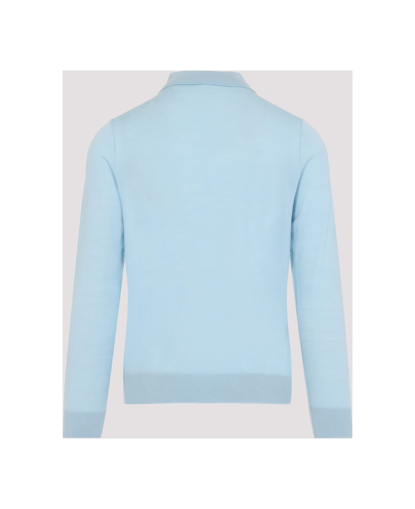 Paul Smith Wool Sweater Polo - B Blue