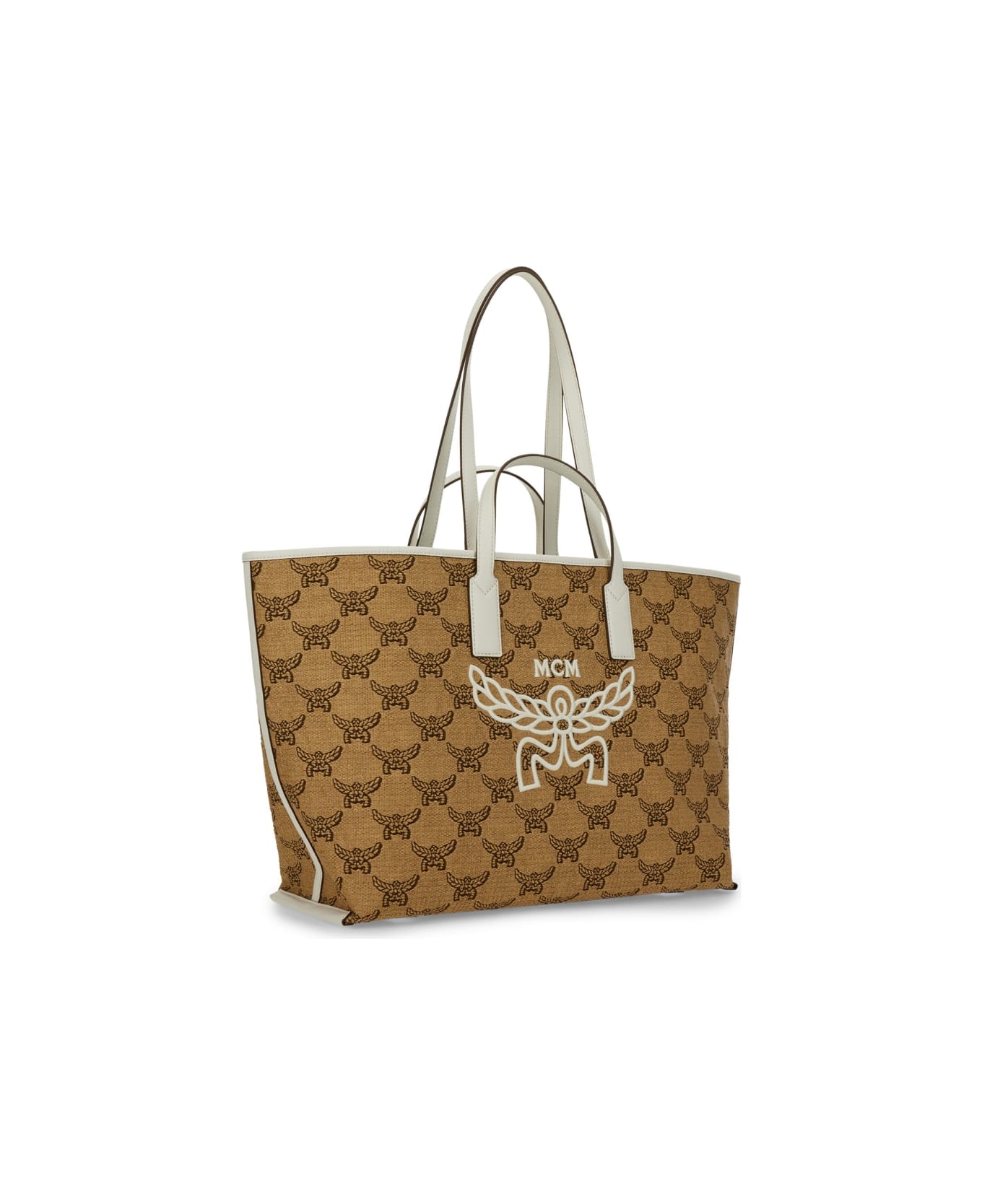 MCM Medium "himmel" Tote Bag - BEIGE