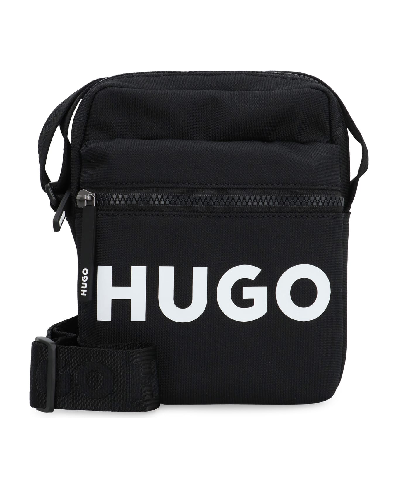 Hugo Boss Ethon 2.0 Nylon Messenger Bag - Black ショルダーバッグ