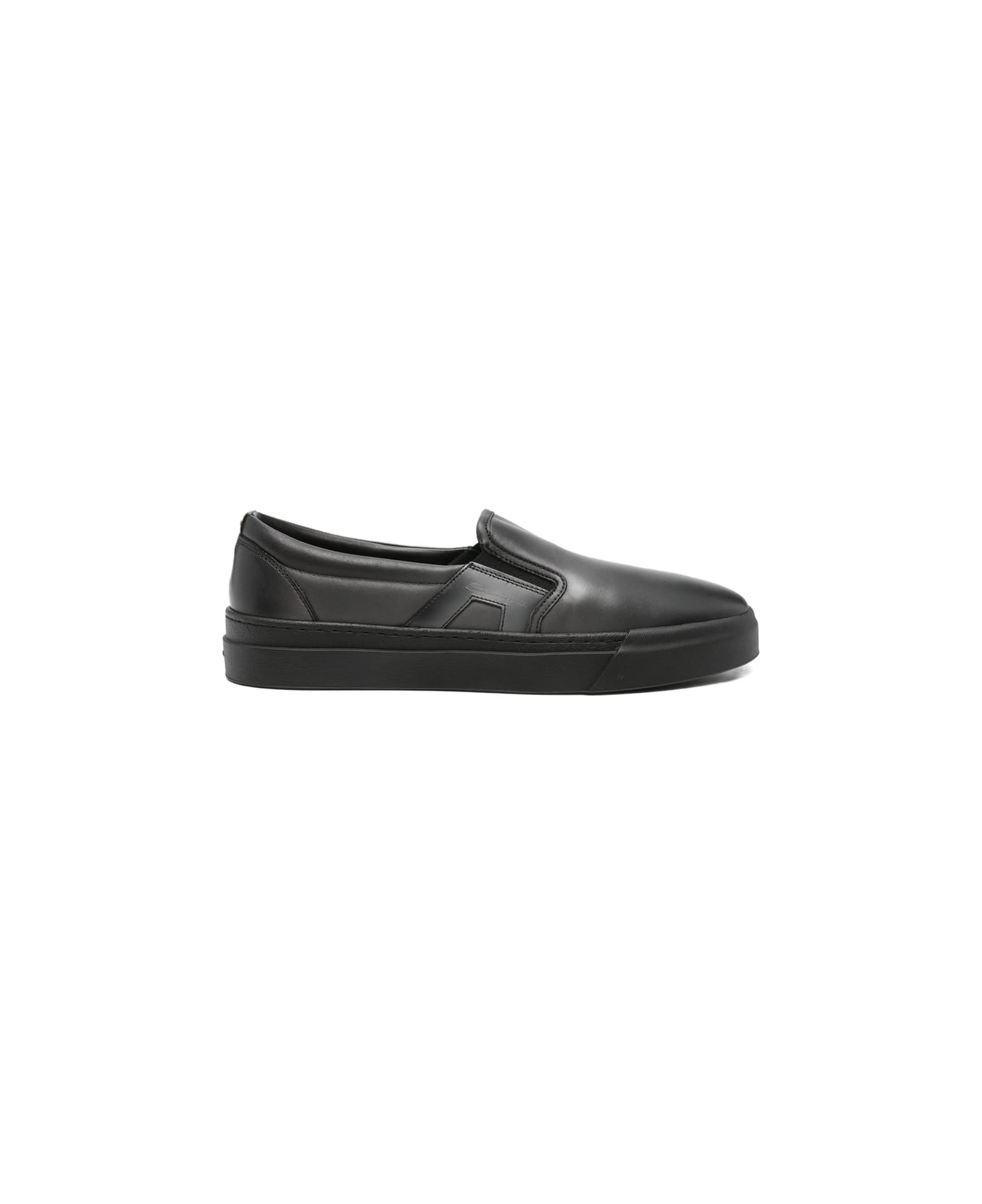 Santoni Shoe - BLACK