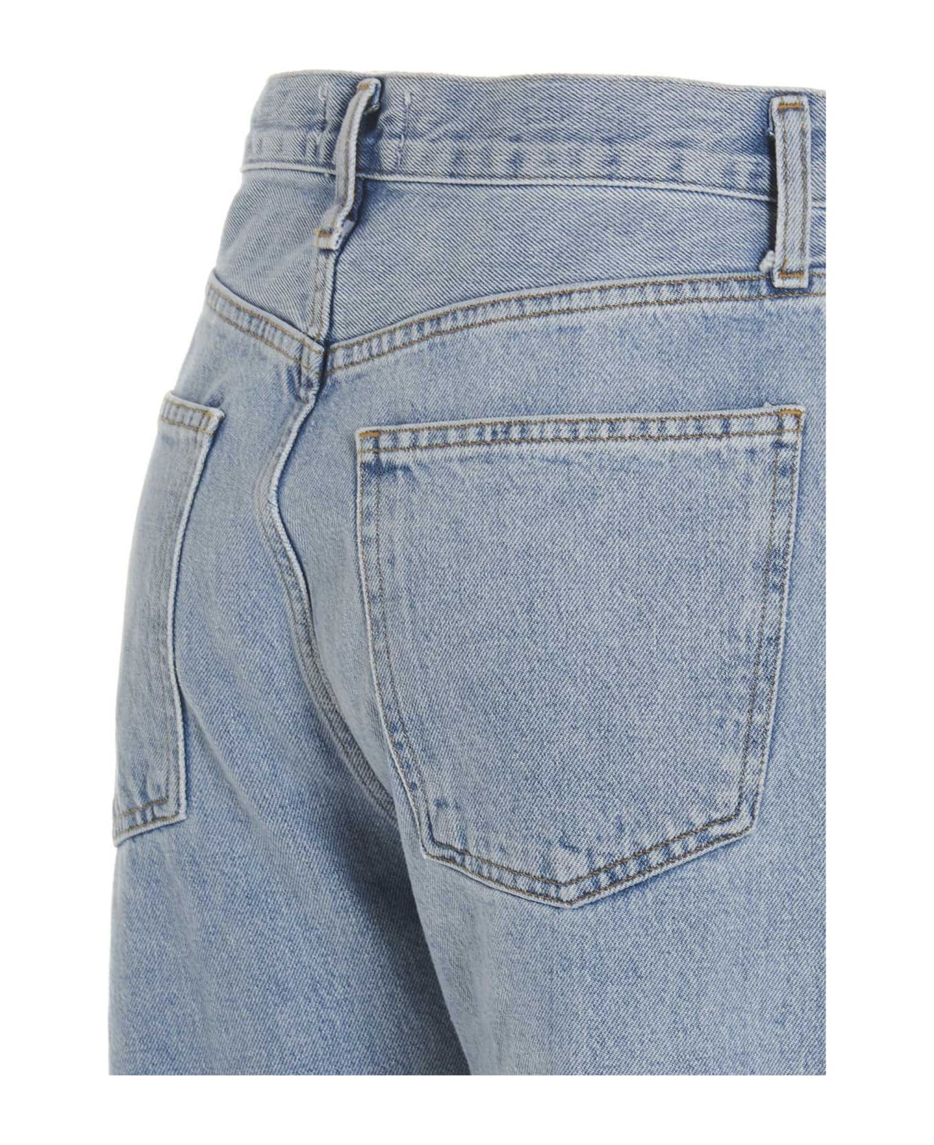 AGOLDE 'lune Pieced Jeans - Light Blue