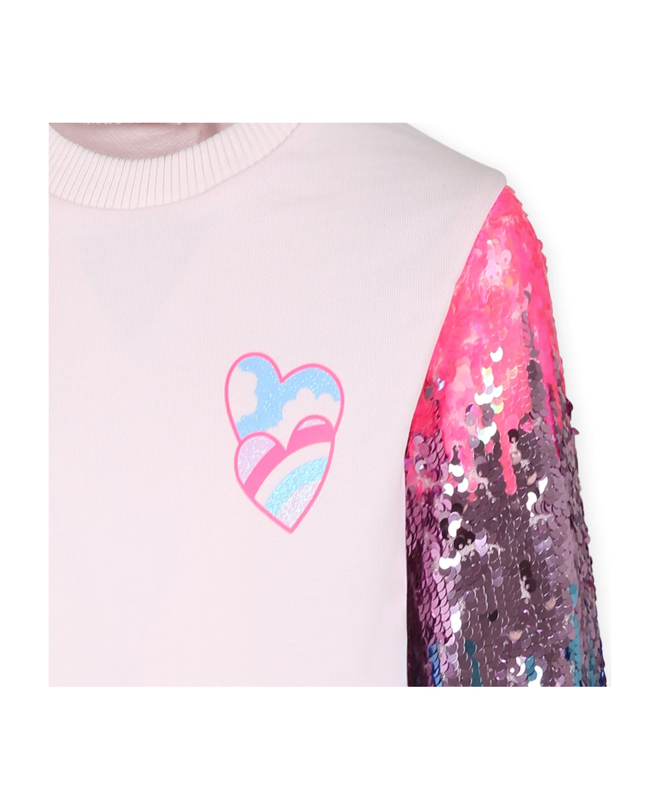 Billieblush Pink Dress For Girl With Sequins - Pink