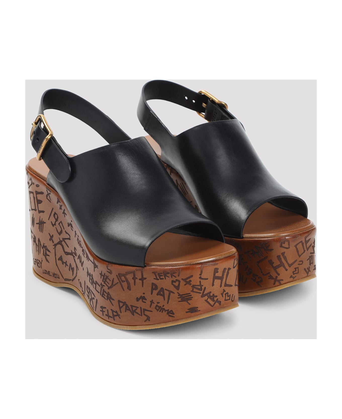 Chloé Maxime Sandal - Black