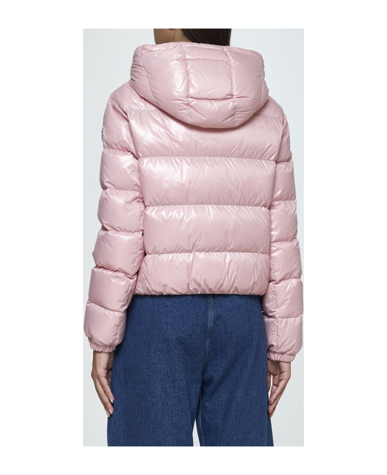 Moncler Bayard Quilted Nylon Down Jacket - Pink