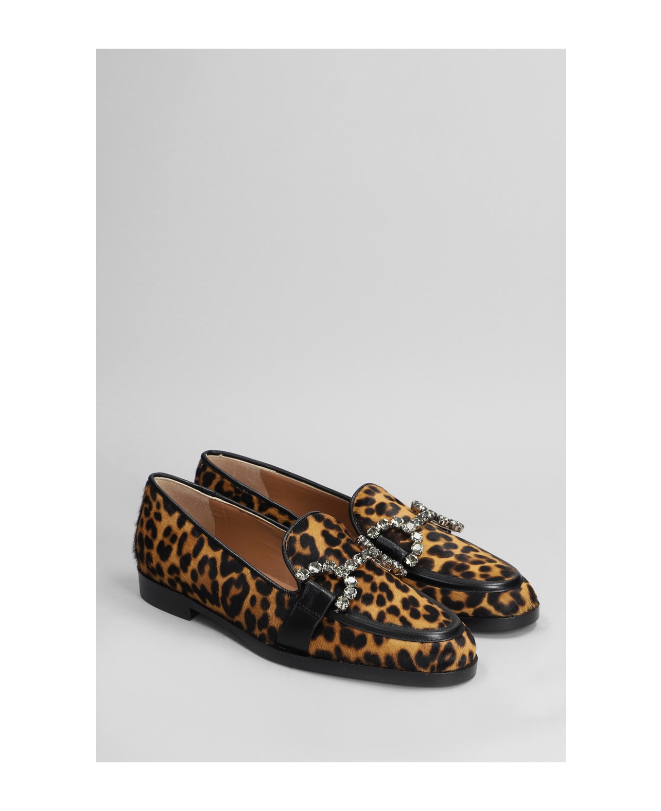 Roberto Festa Joys Loafers In Animalier Pony Skin - Animalier