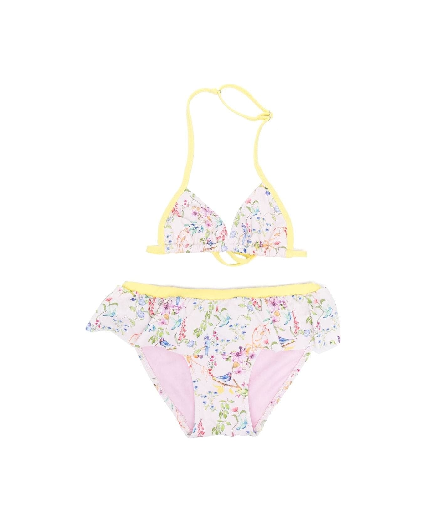 Story Loris Floral Bikini Set - Pink 水着