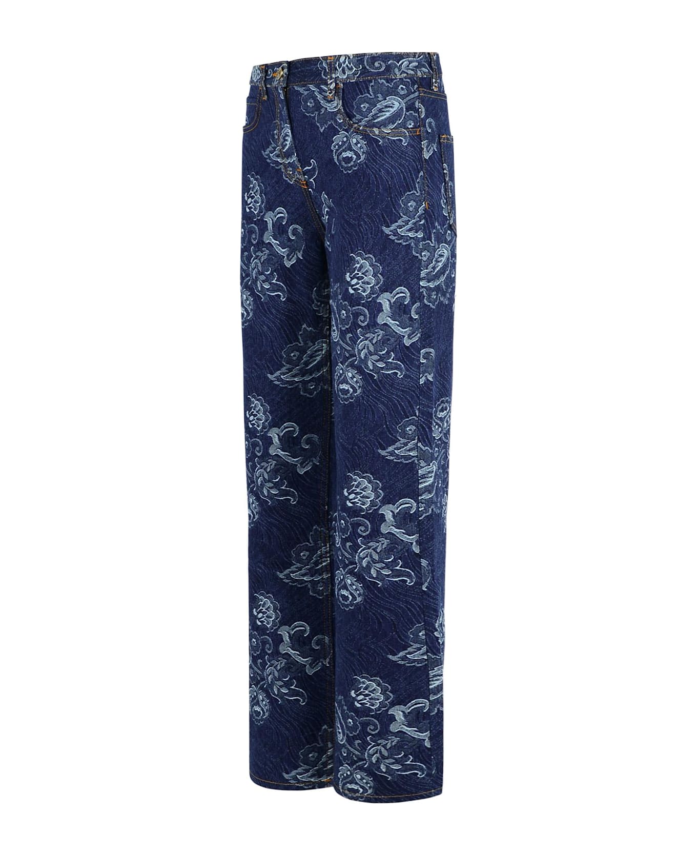 Etro Blue Denim Jeans - Blue