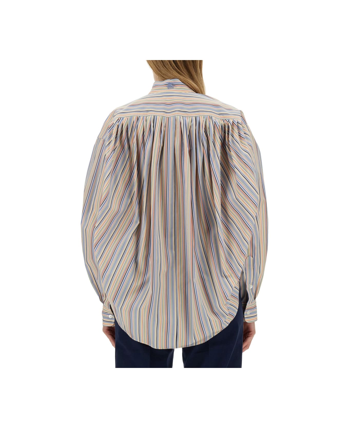 Etro Blouse With Stripe Pattern - Red シャツ