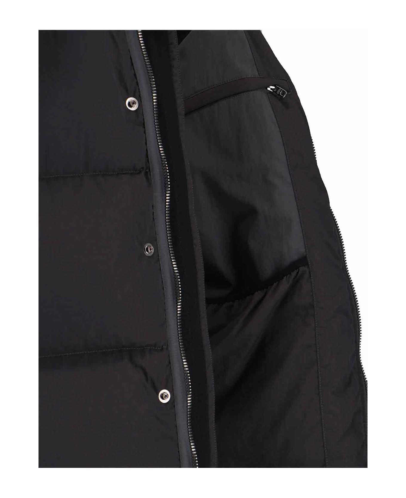 Dolce 
Gabbana Grey Polyamide Down Jacket - Grey