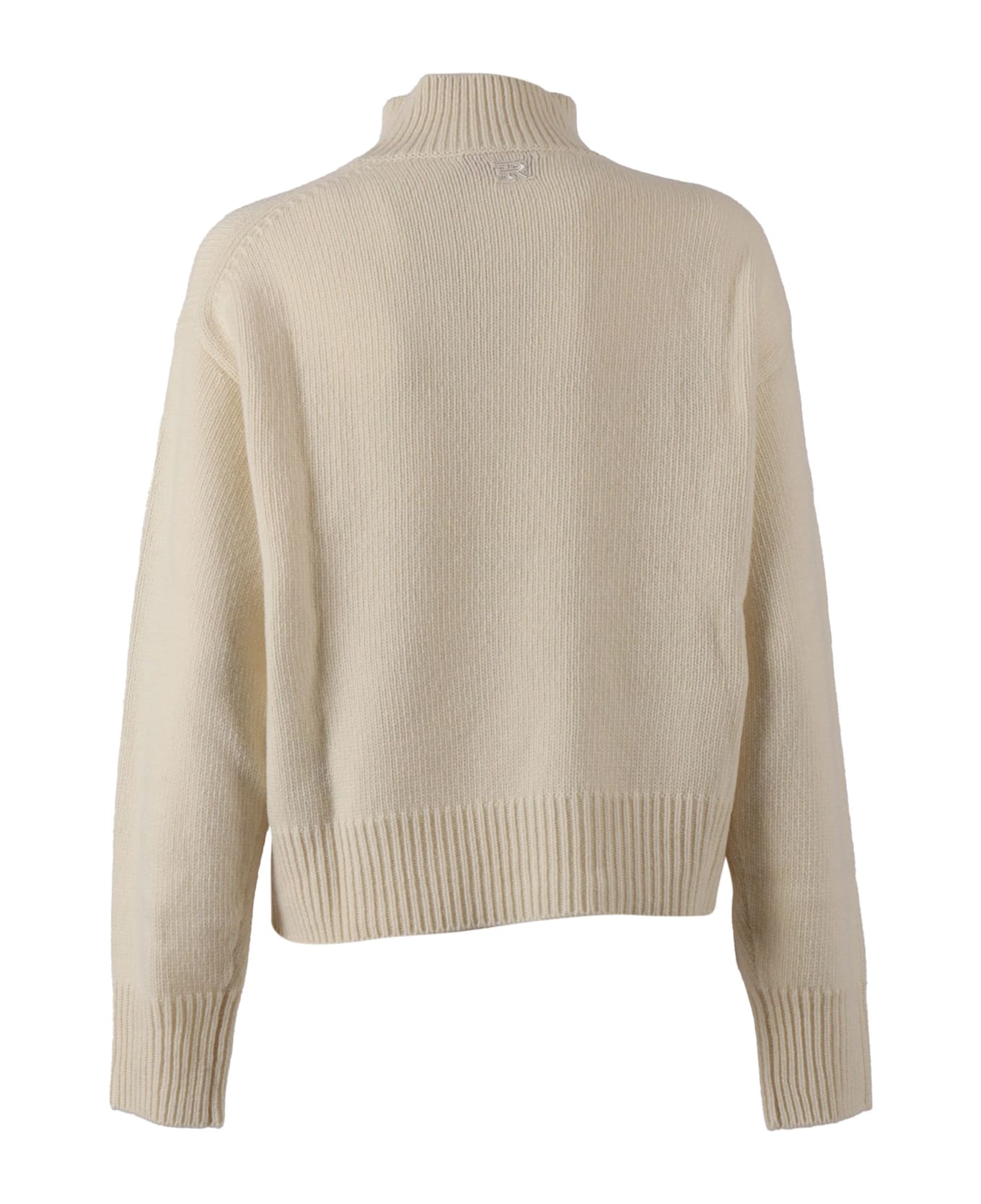 Ermanno Ermanno Scervino High Neck Sweater - BEIGE