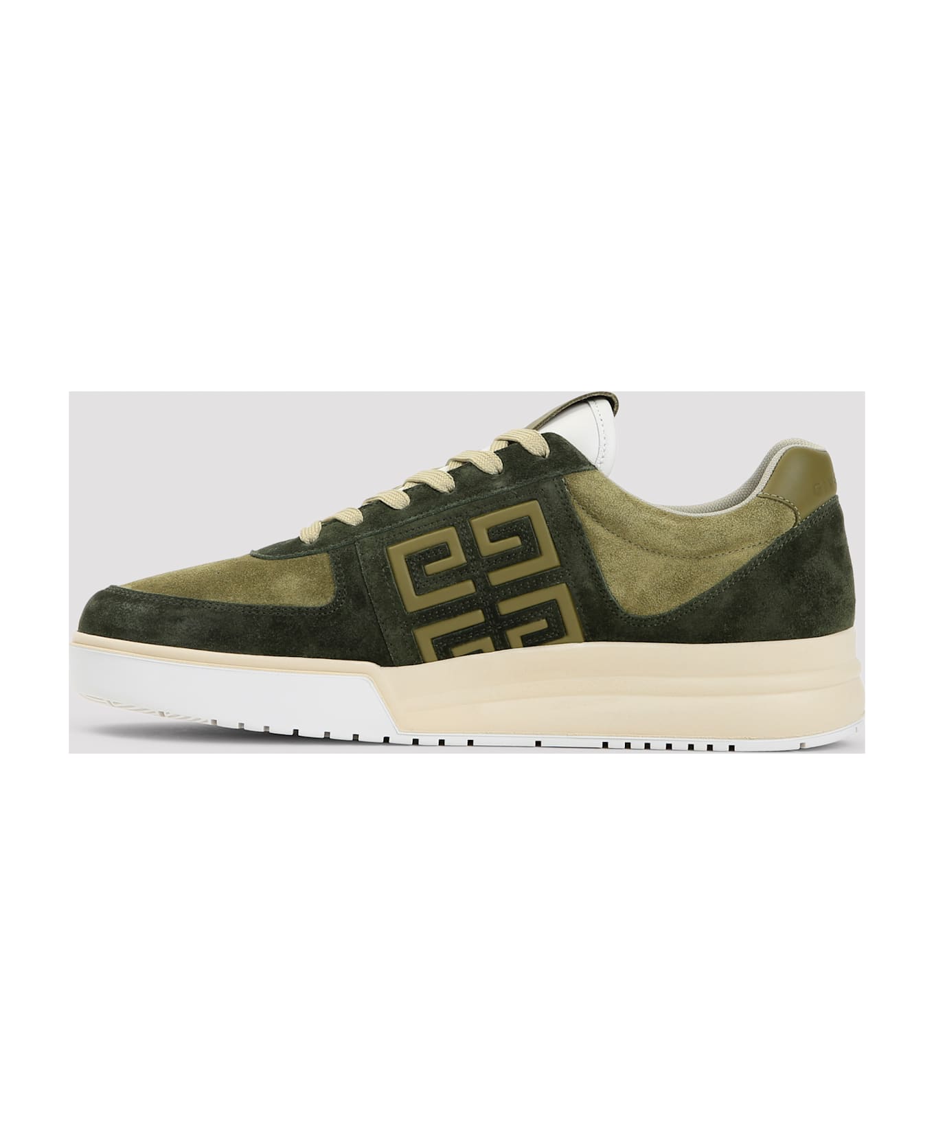 Givenchy 4g Low Sneakers - Golden Green