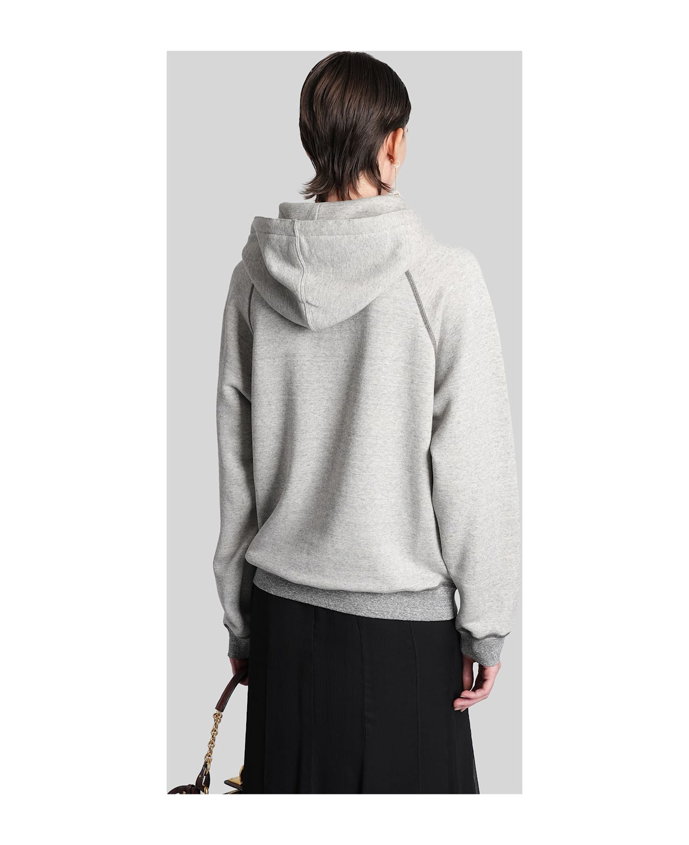 Chloé Knitwear In Grey Cotton - grey