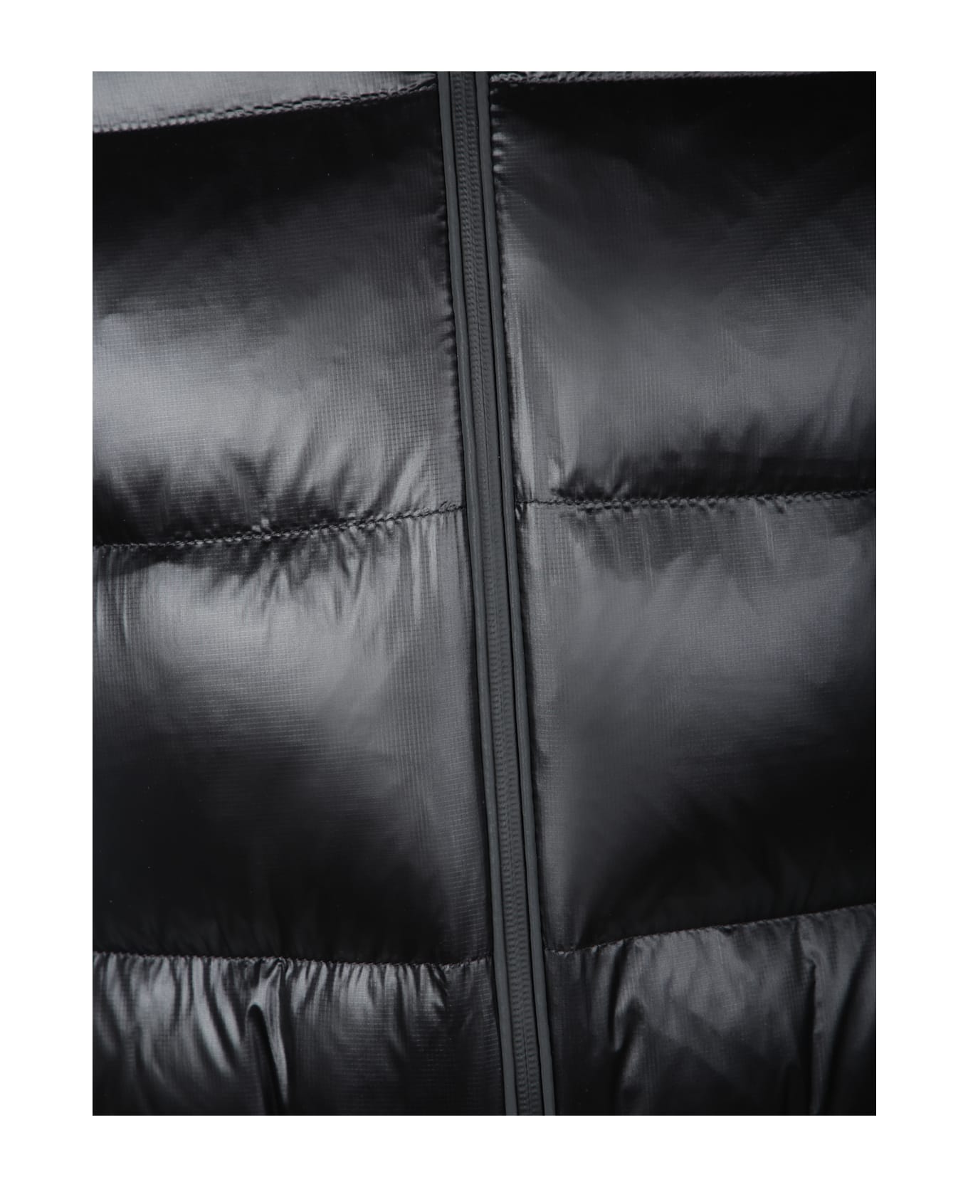Moncler Grenoble Black Stretch Nylon Jacket - 999