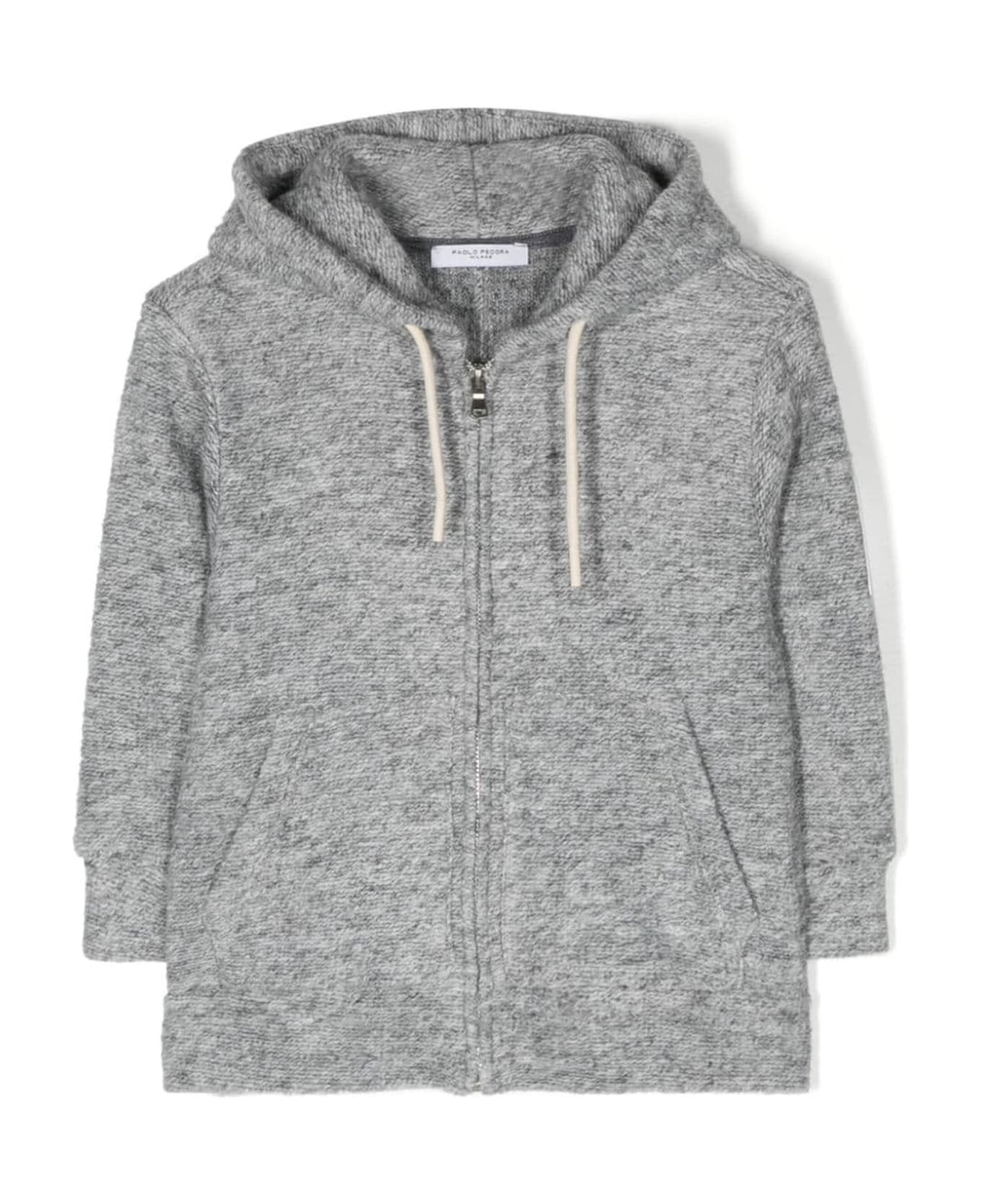 Paolo Pecora Sweaters Grey - Grey ニットウェア＆スウェットシャツ