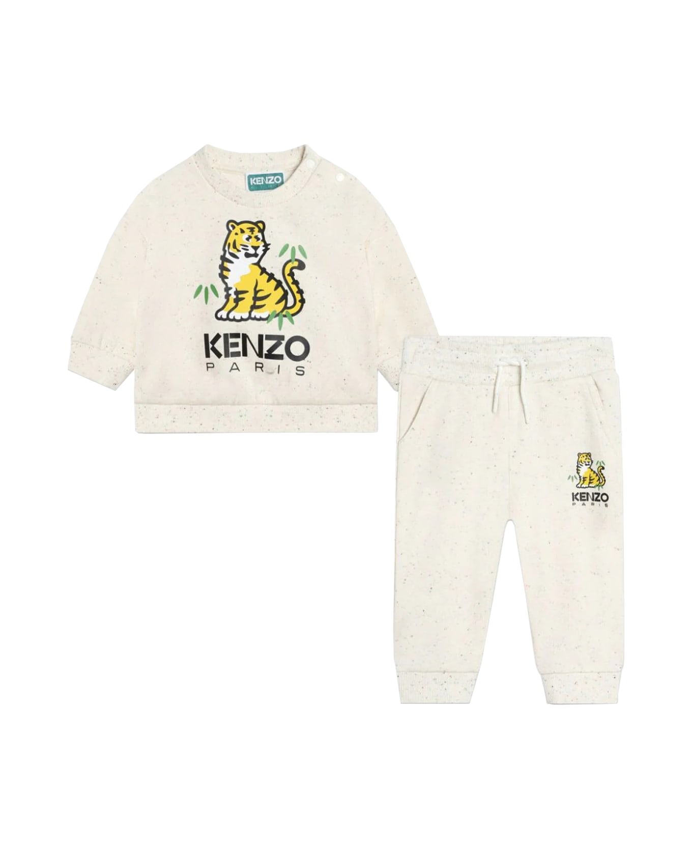Kenzo Cotton Overall - White