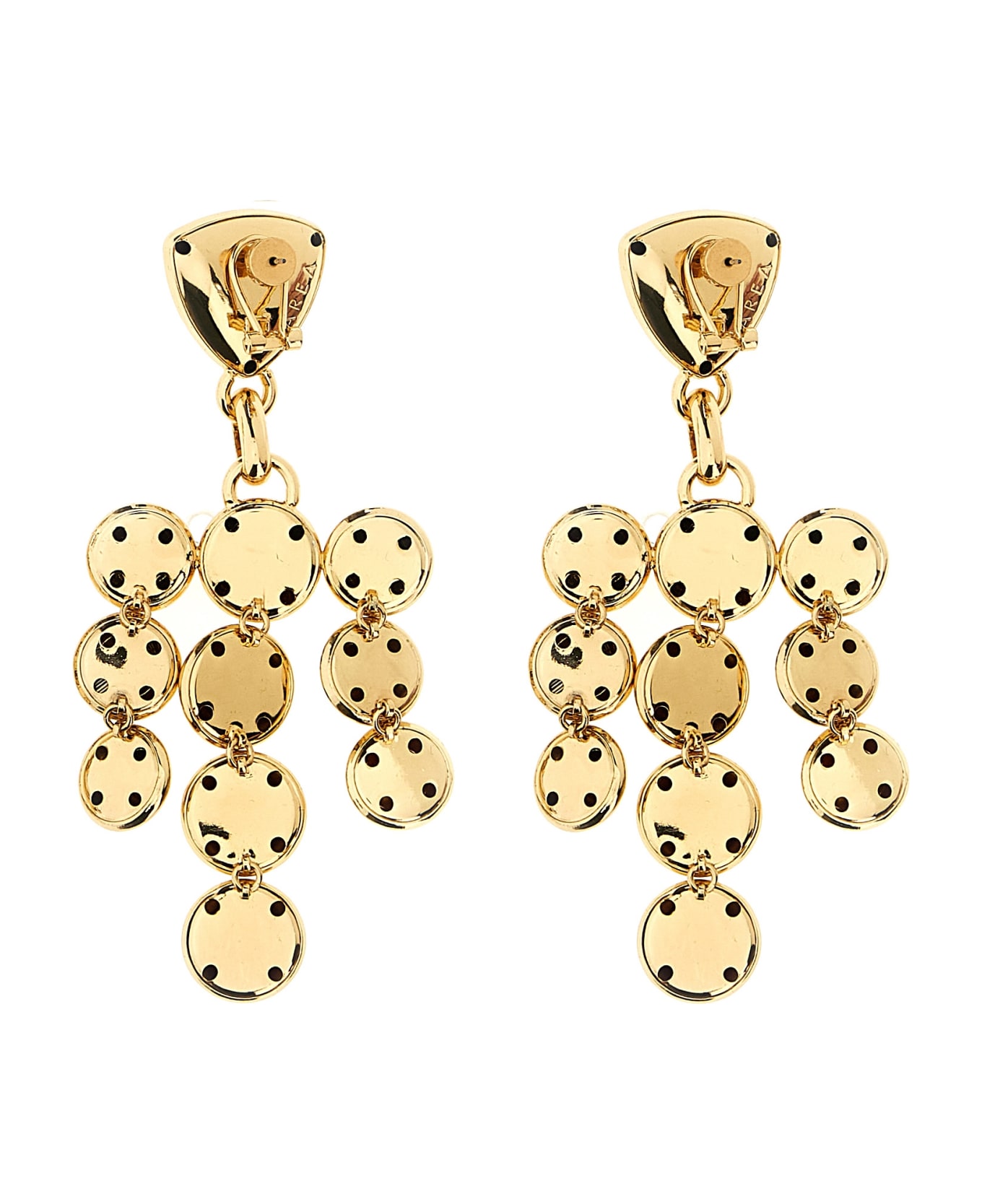 AREA 'crystal Chandelier' Earrings - Gold