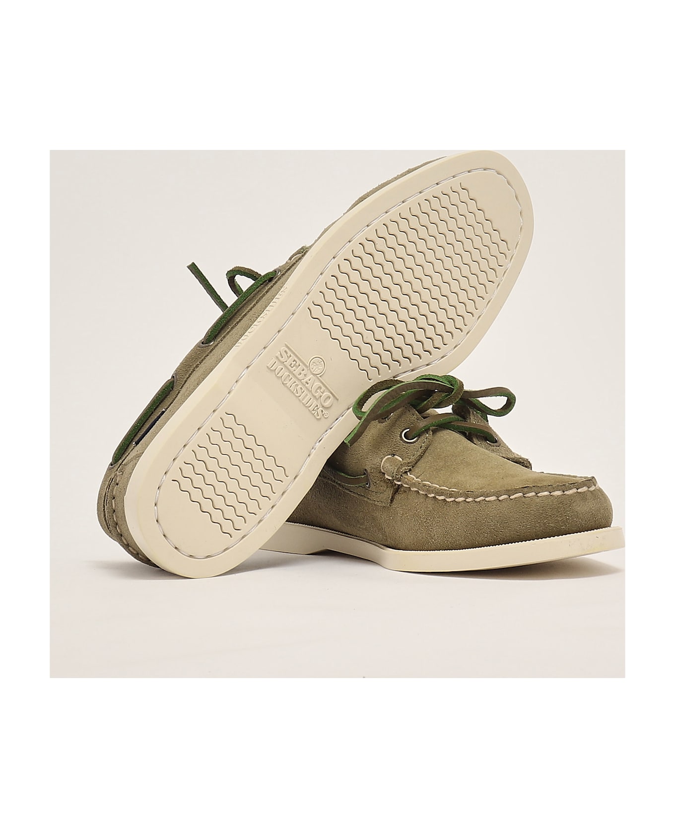 Sebago Portland Flesh Out Loafers - MILITARE