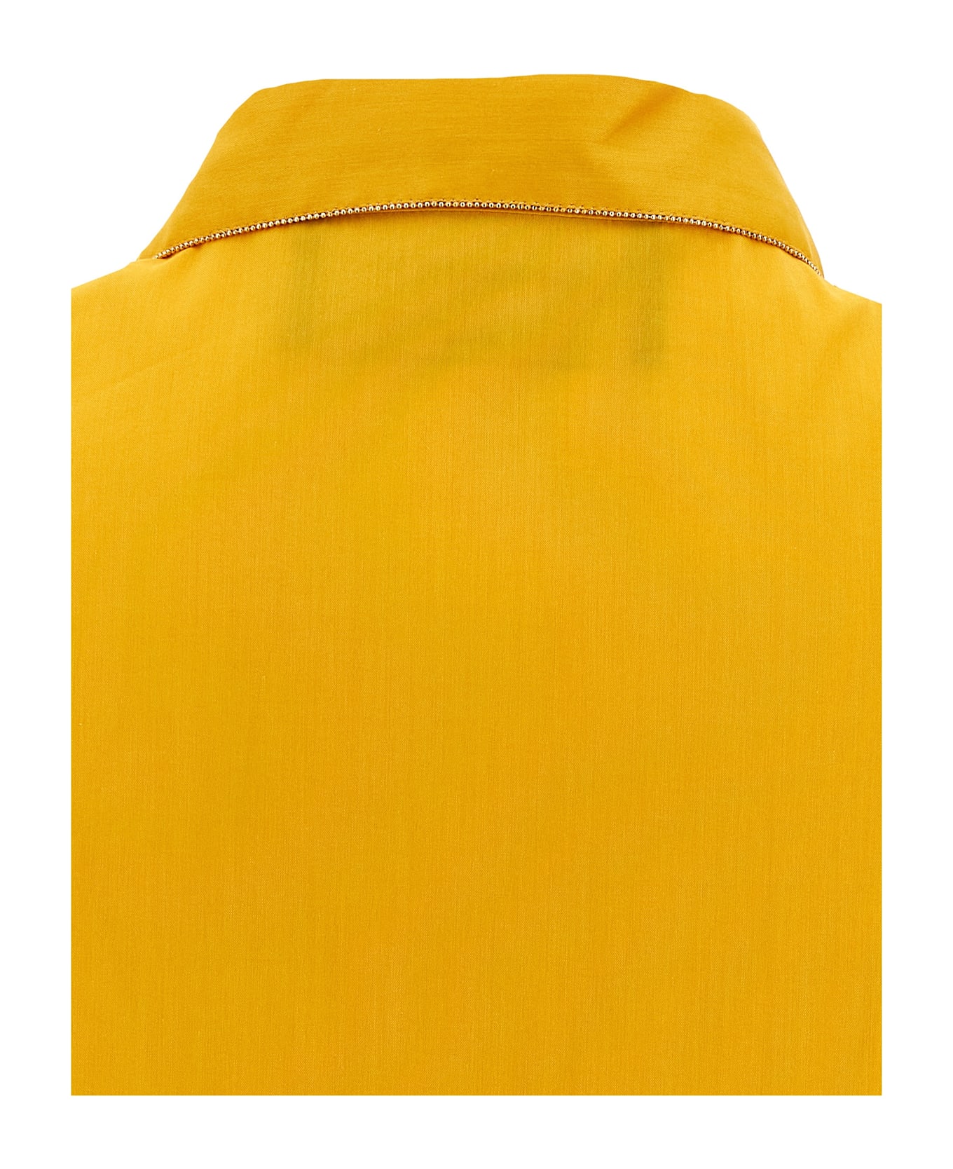 Fabiana Filippi Rhinestone Shirt - Yellow