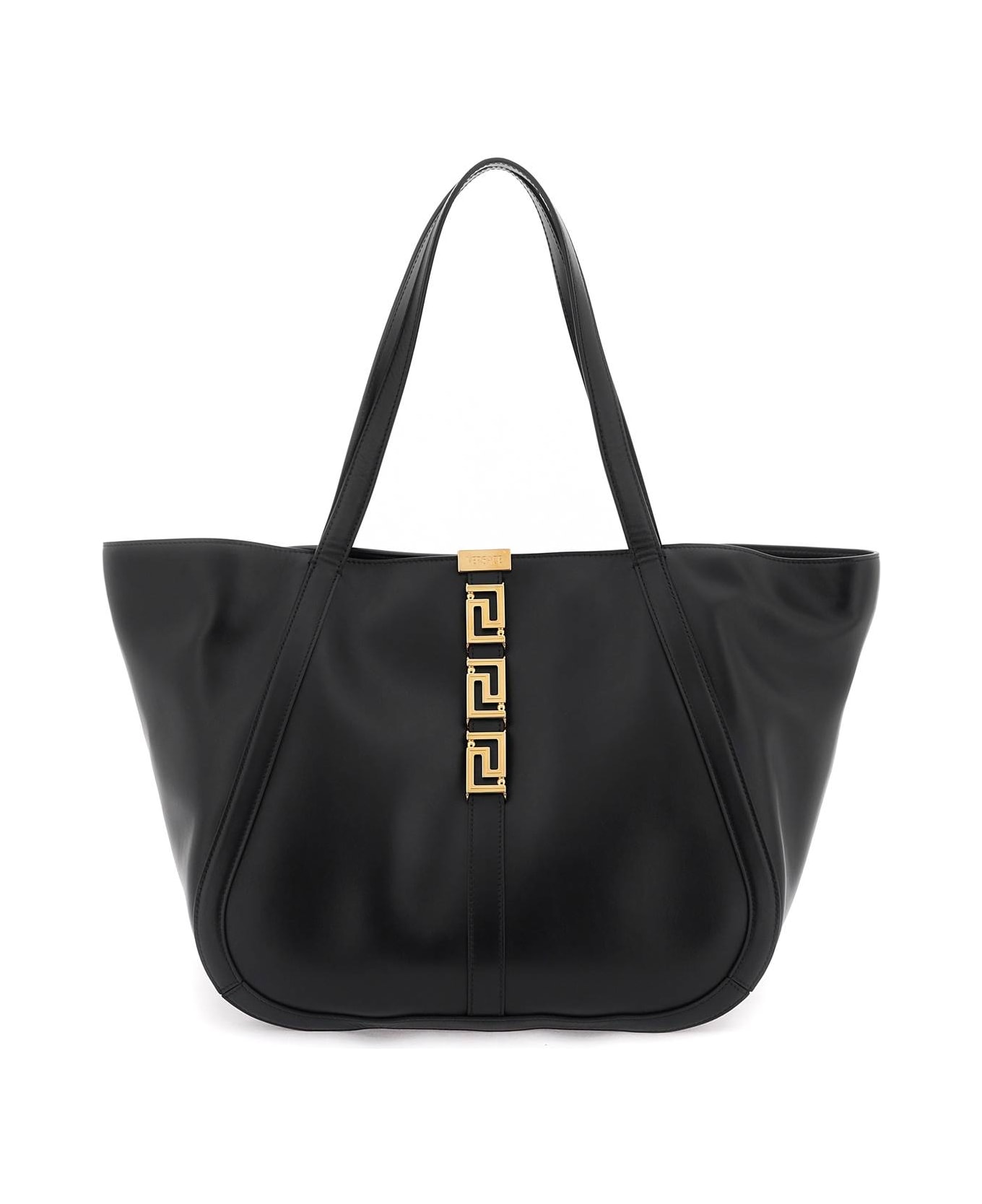 Versace Greca Goddess Tote Bag - Black